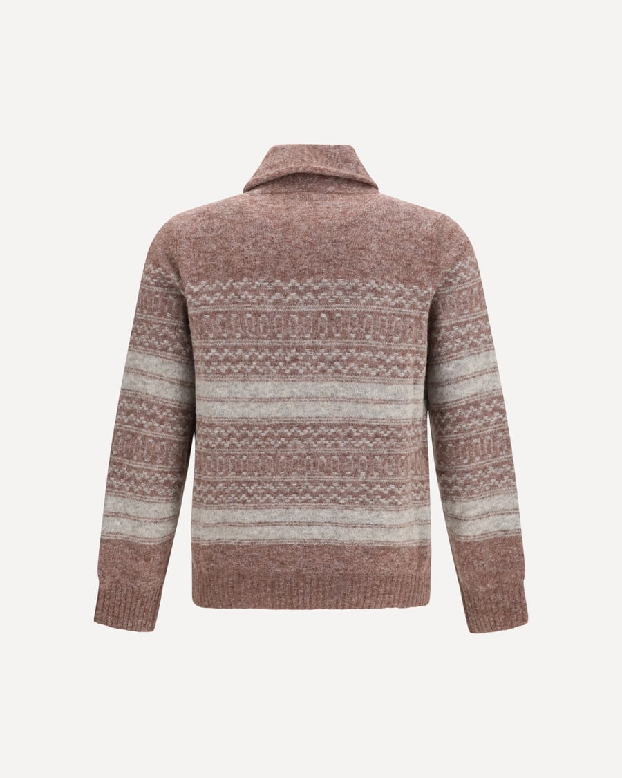 Brunello Cucinelli V-neck button Cardigan, view 2