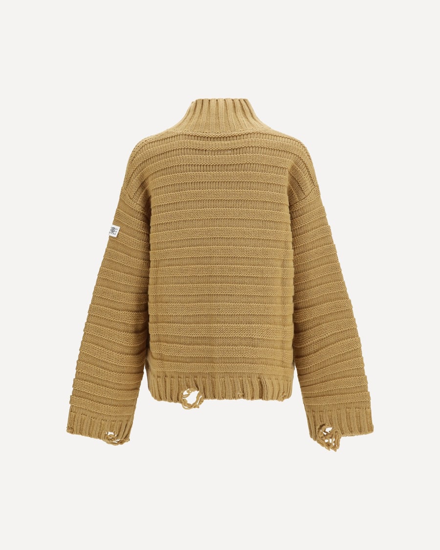 MM6 Wool turtleneck Sweater, view 2