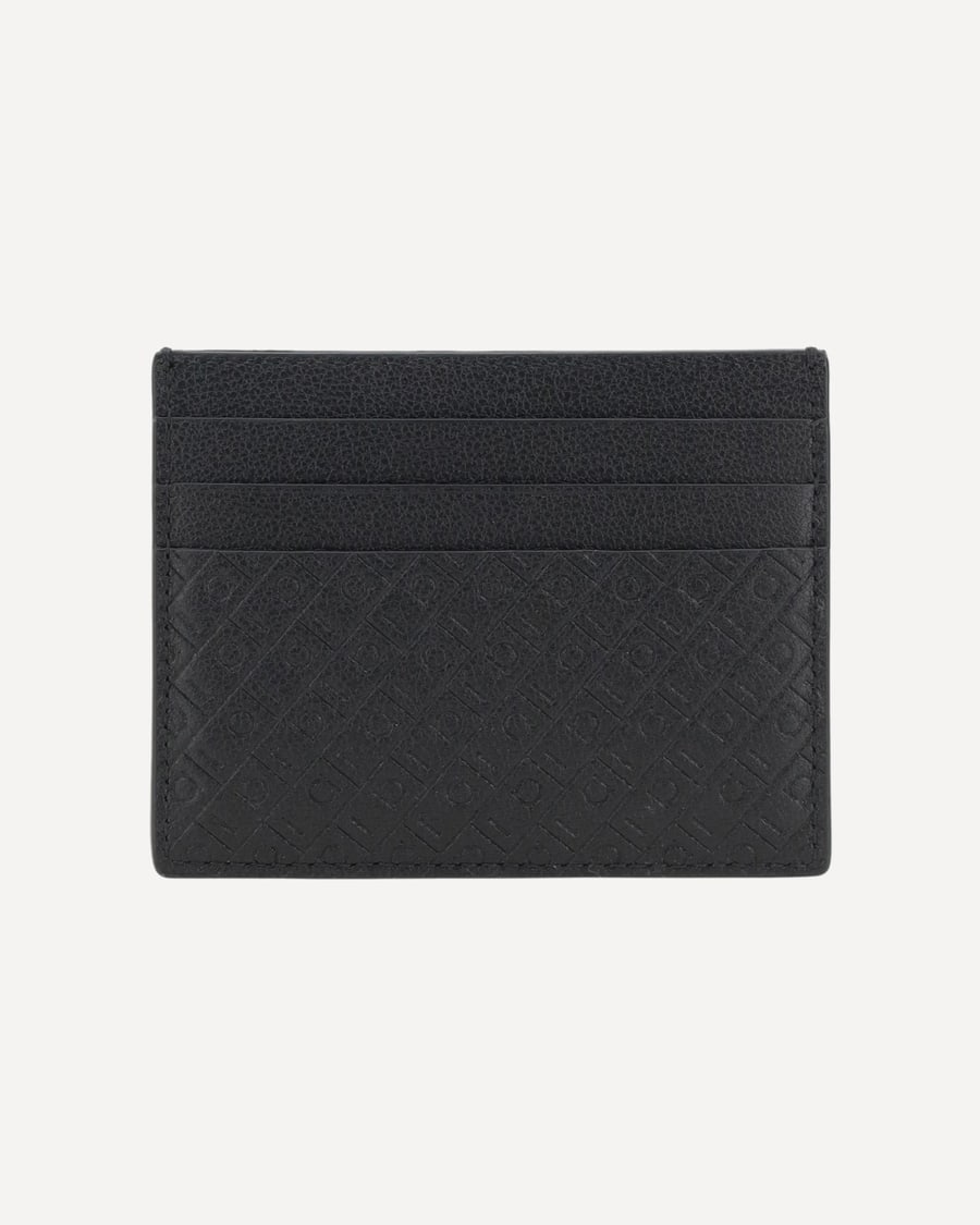 Ferragamo Leather Card Holder, view 4
