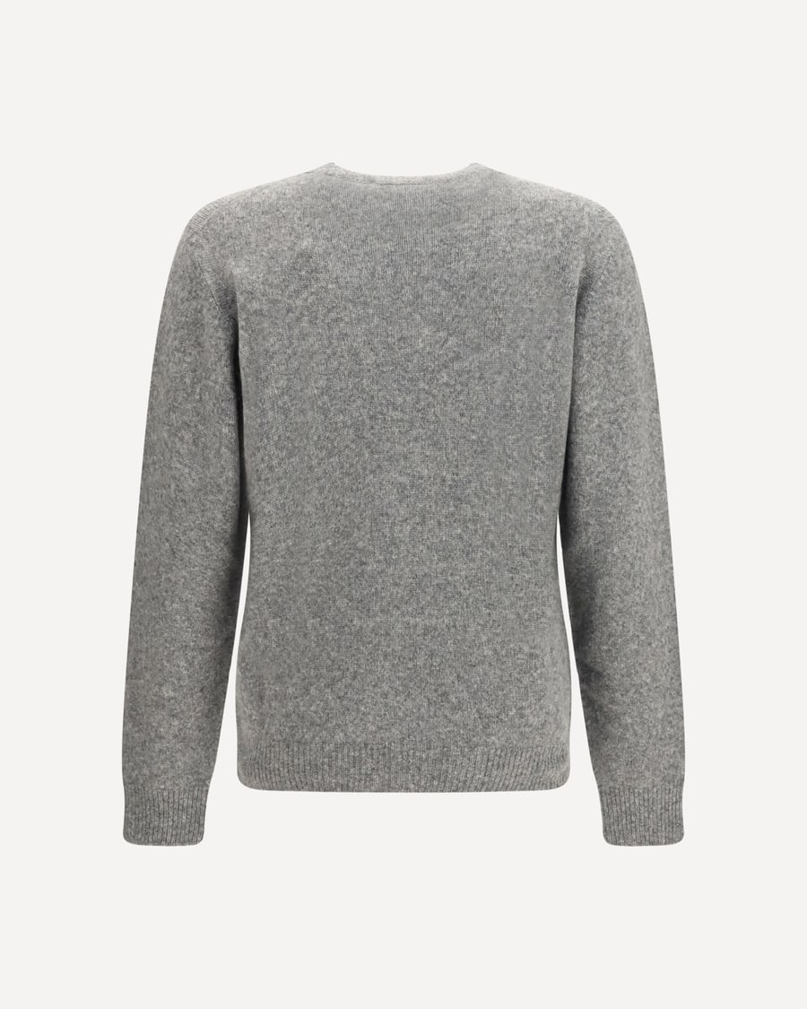 ROBERTO COLLINA Wool and camel Sweater, view 4
