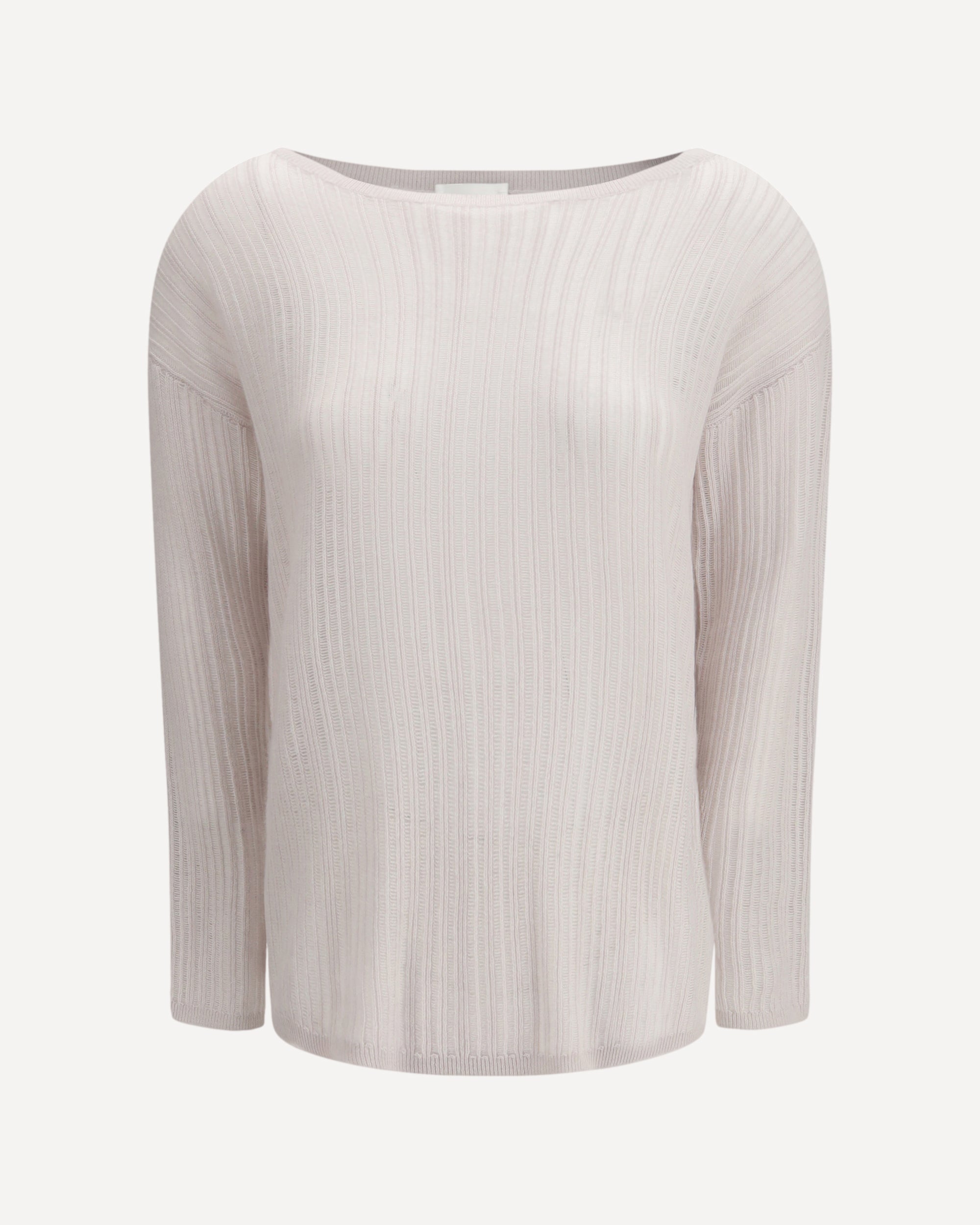 ALLUDE Rib-knit crew-neck Sweater