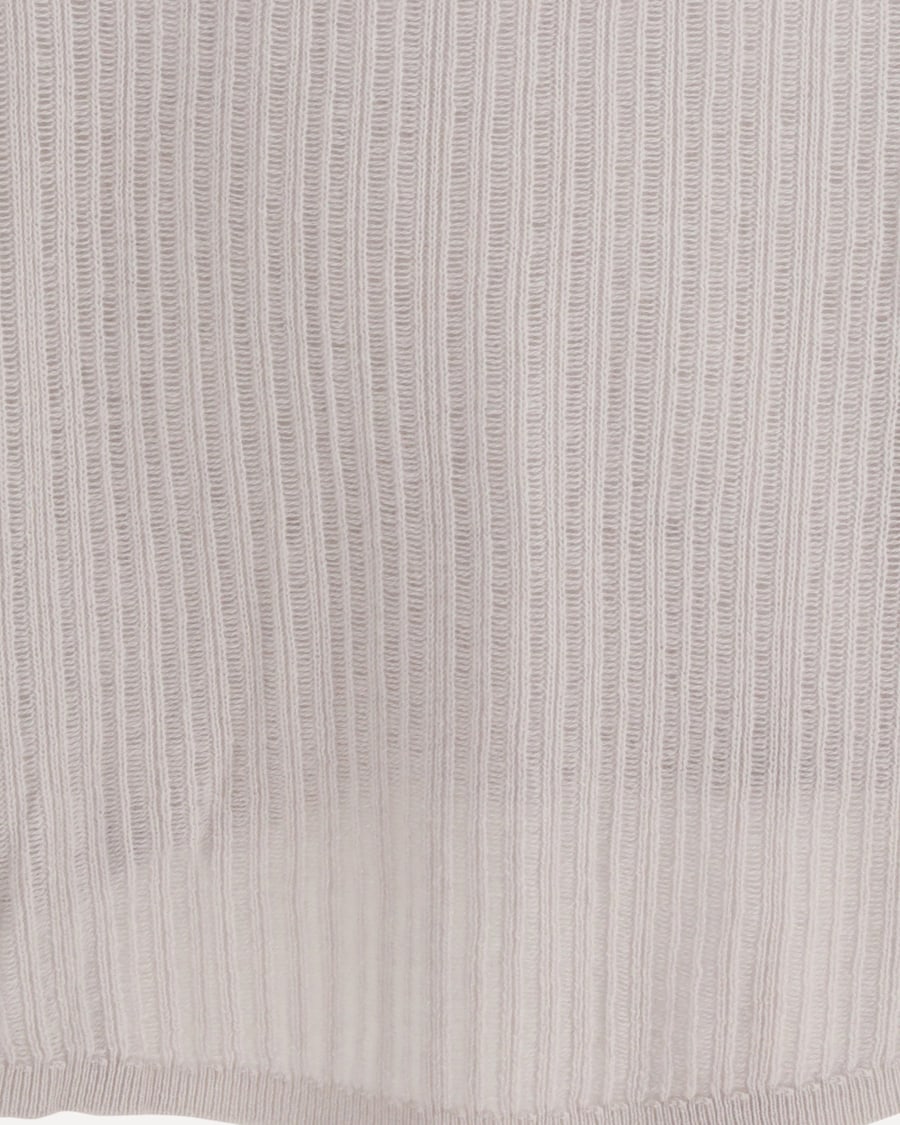 ALLUDE Rib-knit crew-neck Sweater, view 5