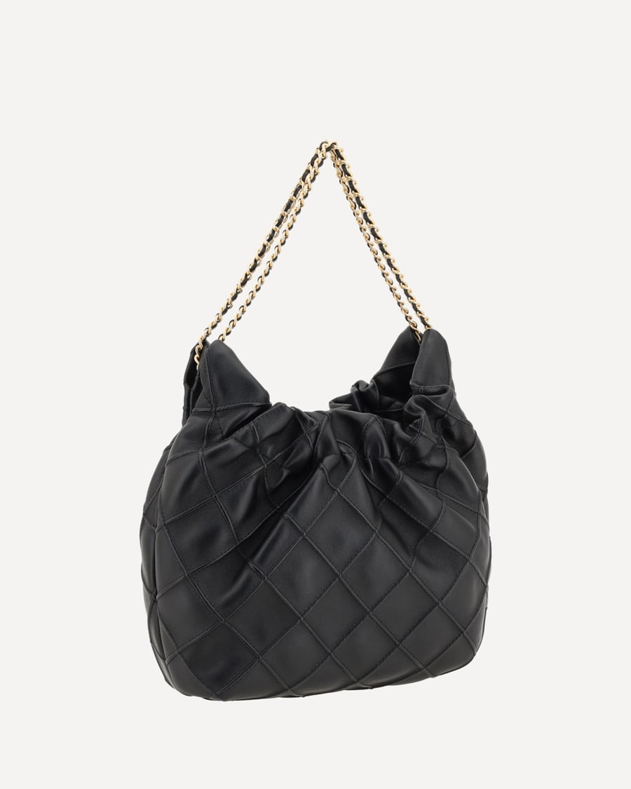 Tory Burch Fleming Mini Hobo Shoulder Bag, view 2