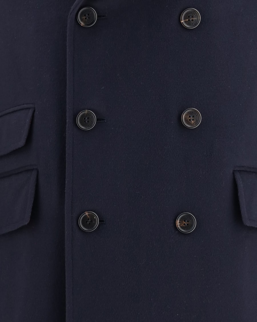 Brunello Cucinelli Double-breasted wool Coat, view 5