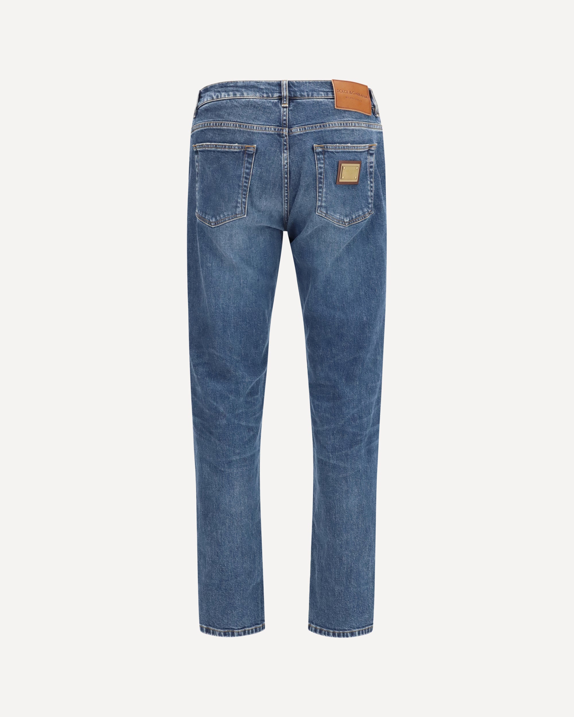 Dolce & Gabbana Straight-leg denim Jeans, view 2