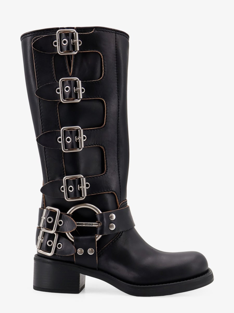 Miu Miu Leather Boots