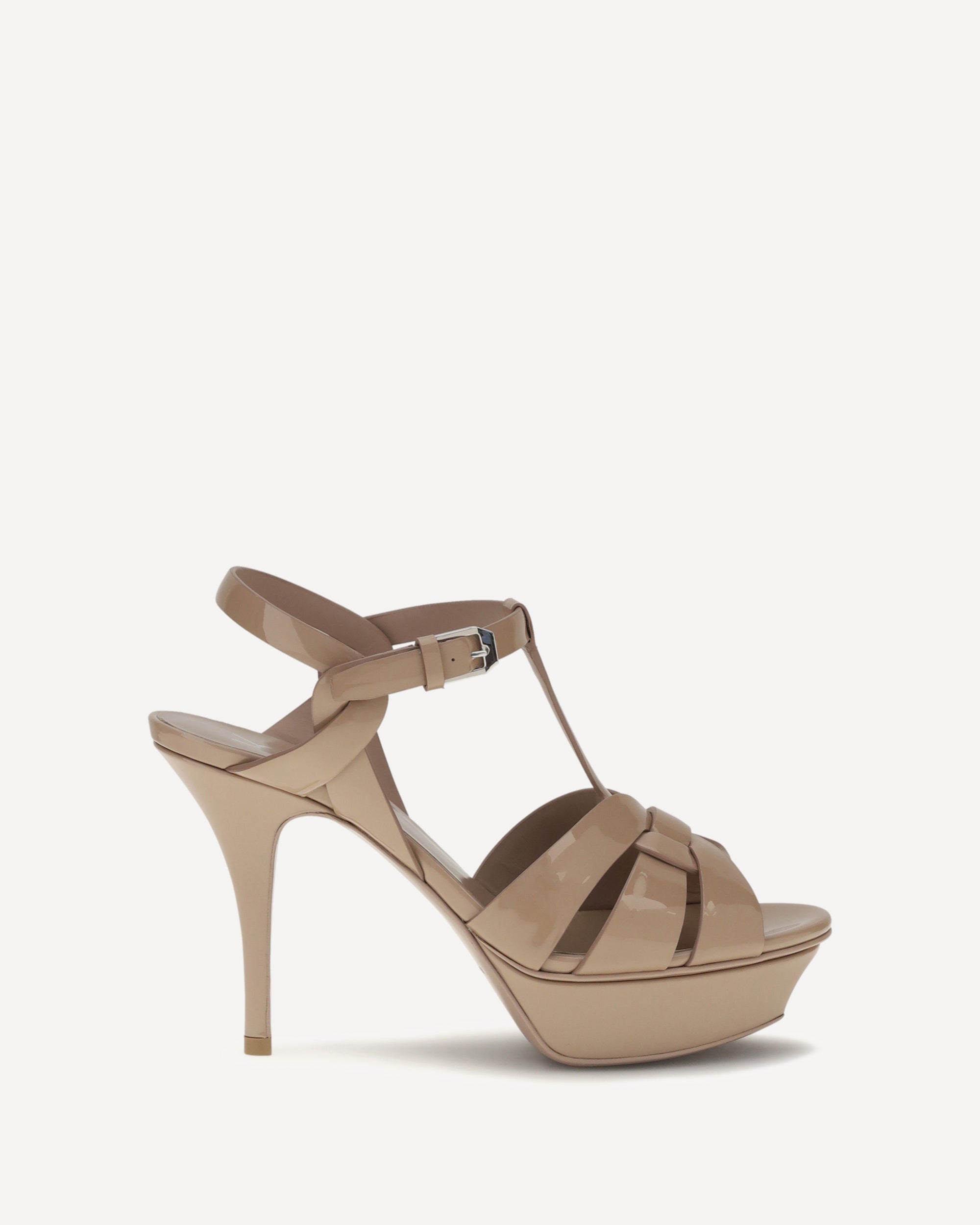 Saint Laurent Tribute patent leather Sandals