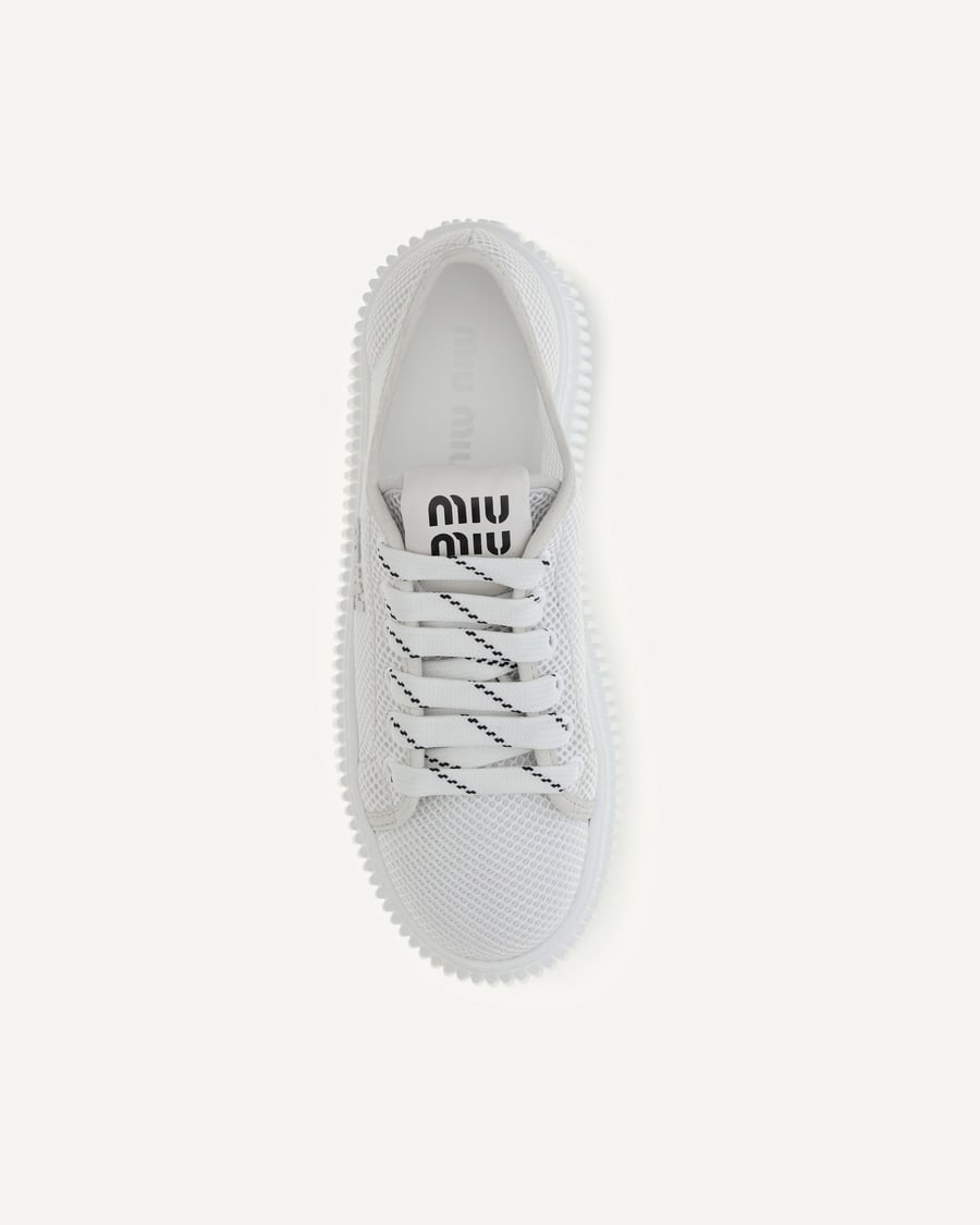 Miu Miu Platform Sneakers, view 6