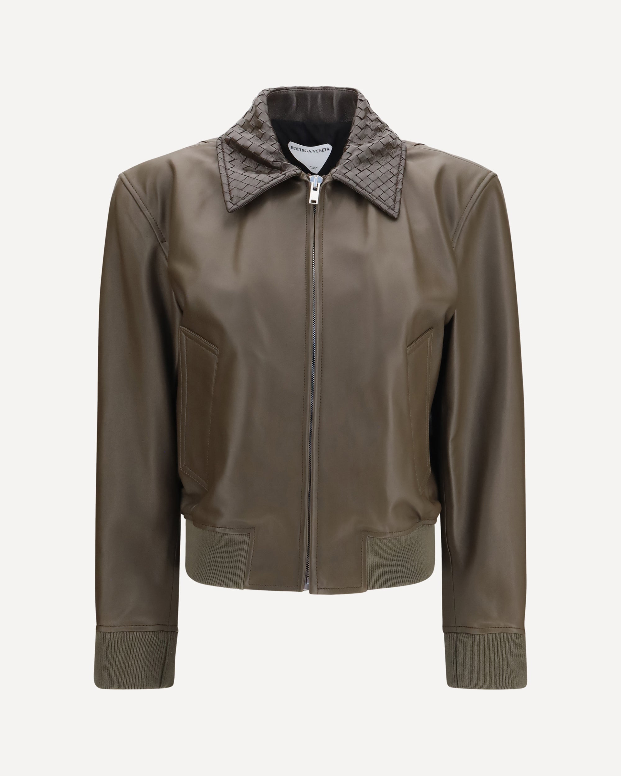 Bottega Veneta Glossy leather Jacket