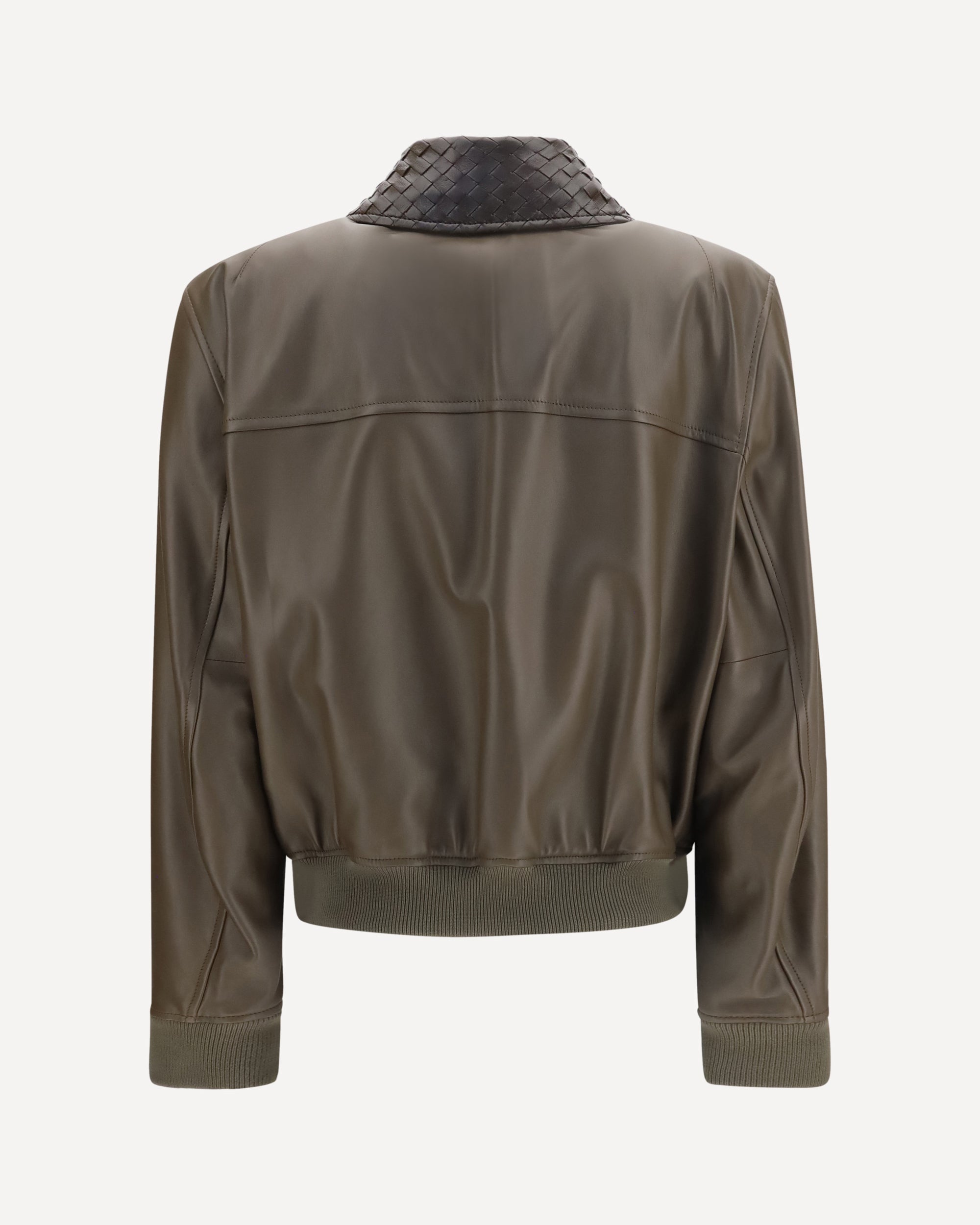 Bottega Veneta Glossy leather Jacket, view 2