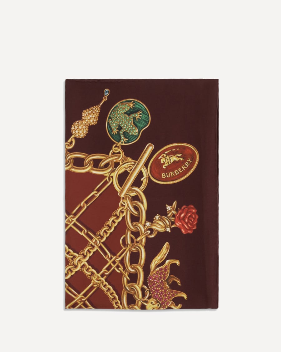 Burberry Silk Scarf