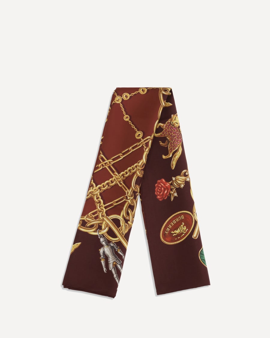 Burberry Silk Scarf, view 2