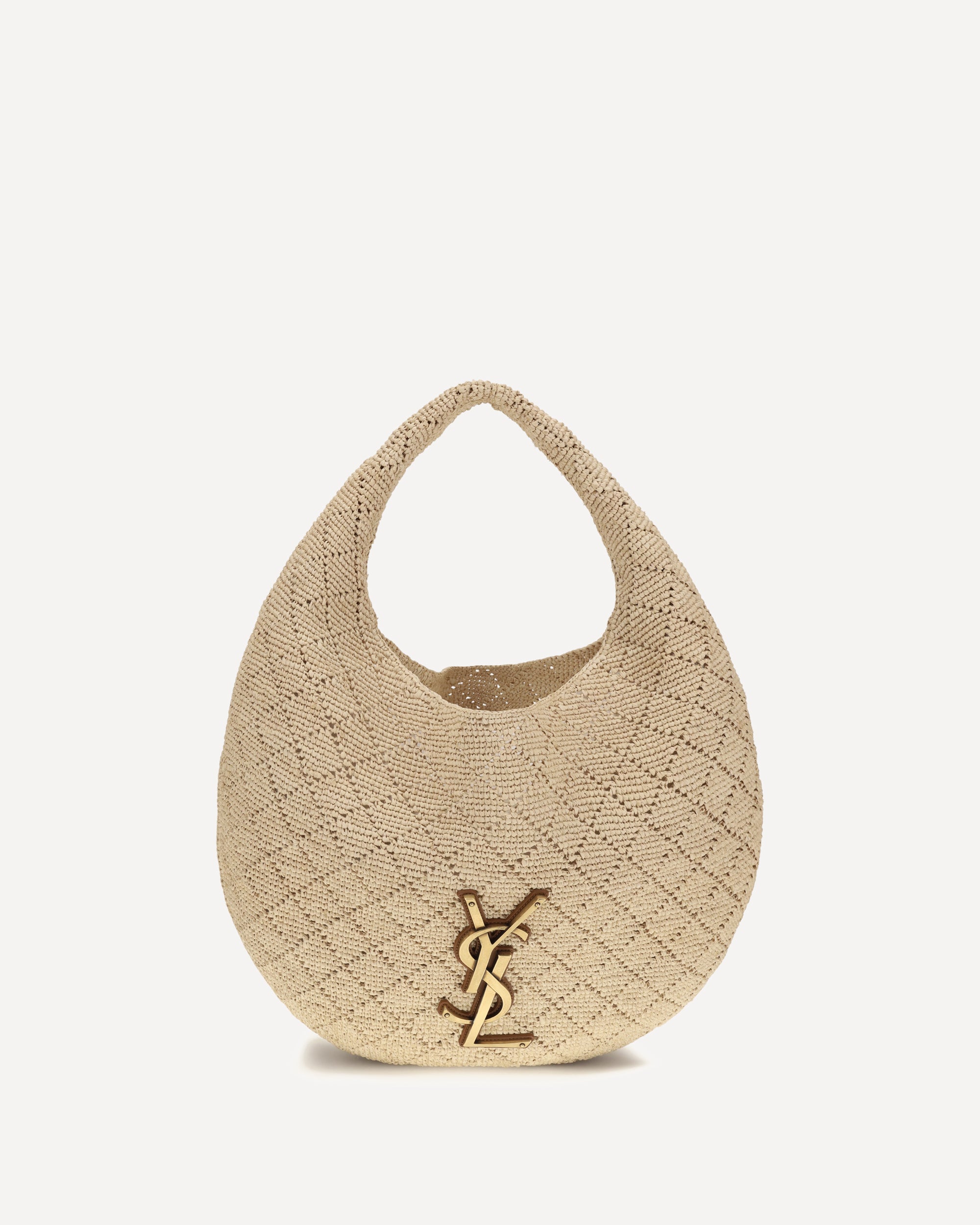 Saint Laurent Icare Hobo Bag in raffia