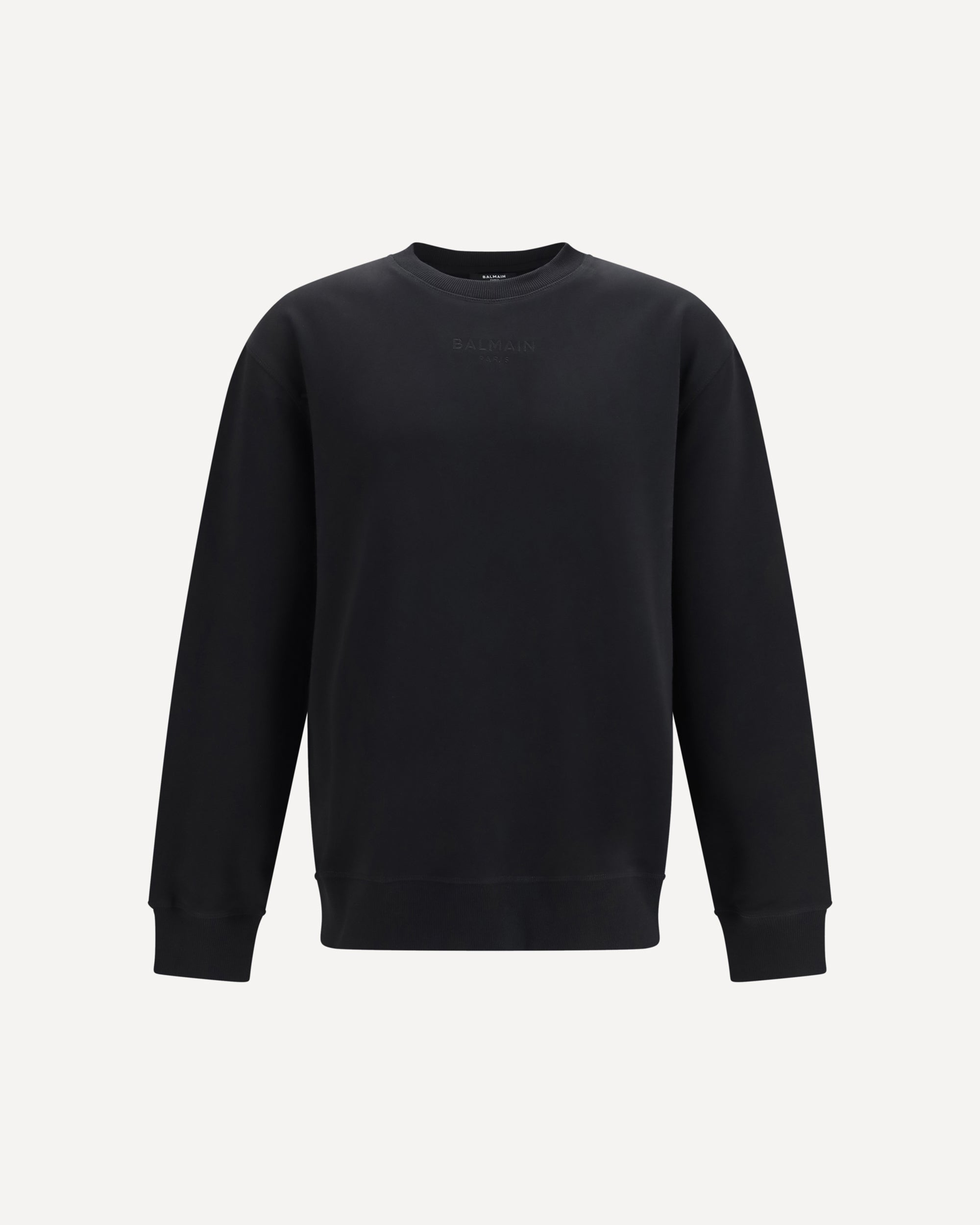 Balmain Embroidered logo crewneck Sweatshirt