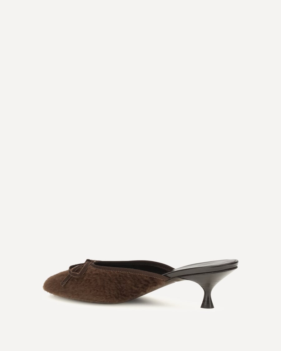 HERBERT LEVINE Fur Sandals