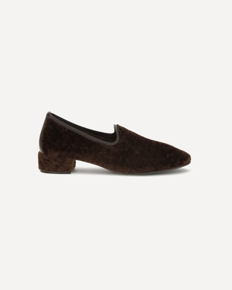 HERBERT LEVINE Suede Loafers, view 3