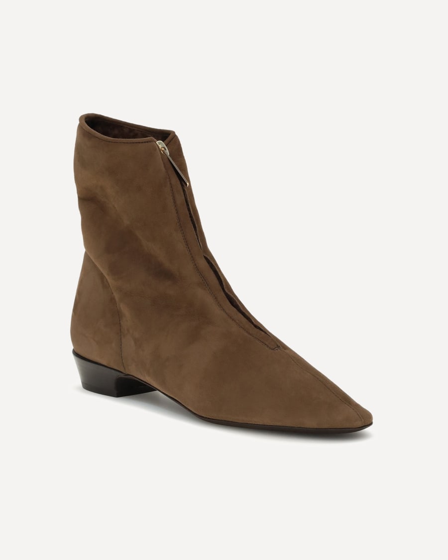 HERBERT LEVINE Easy Does It suede Ankle Boots, view 4