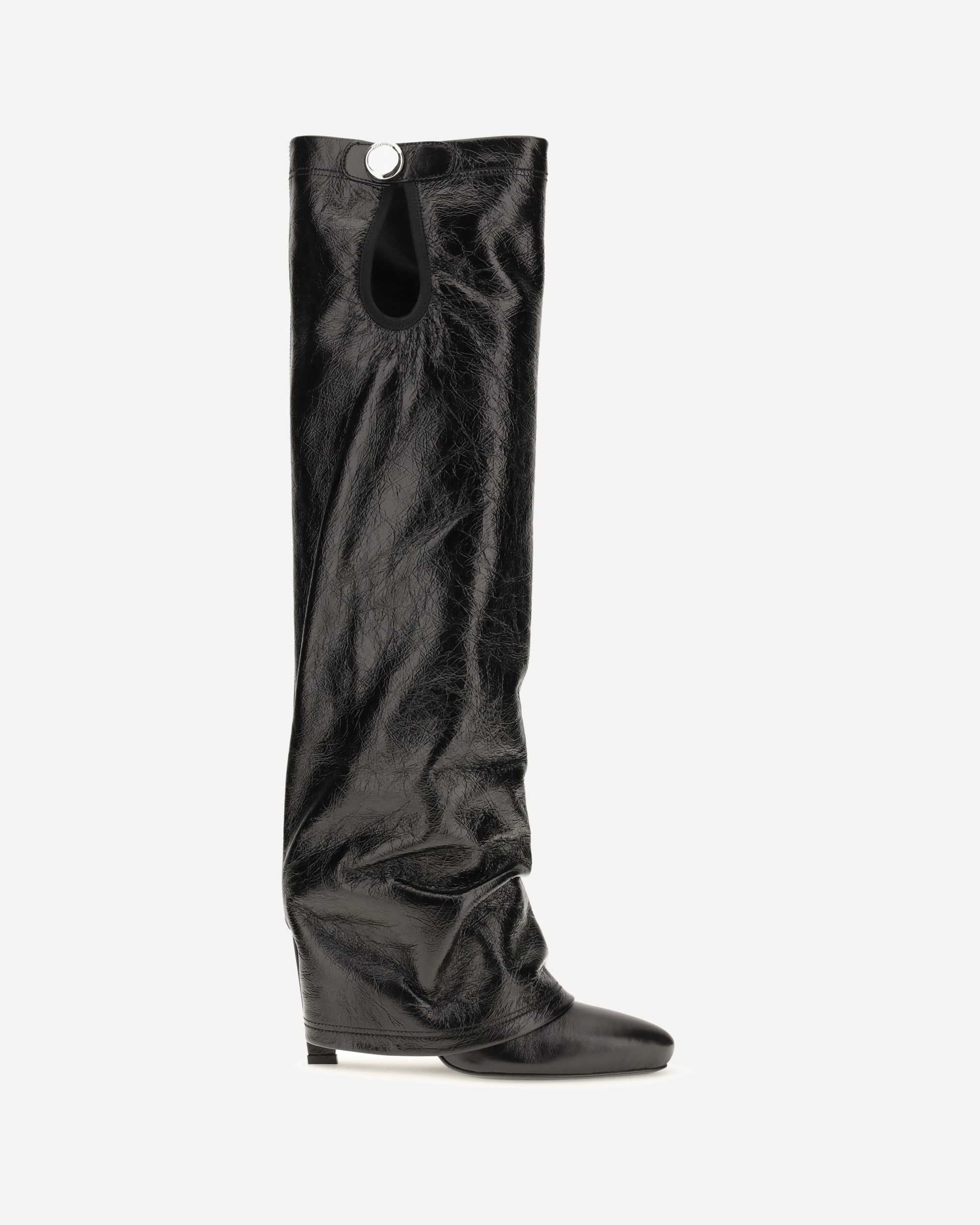 The Attico Knee-high eco-leather Boots
