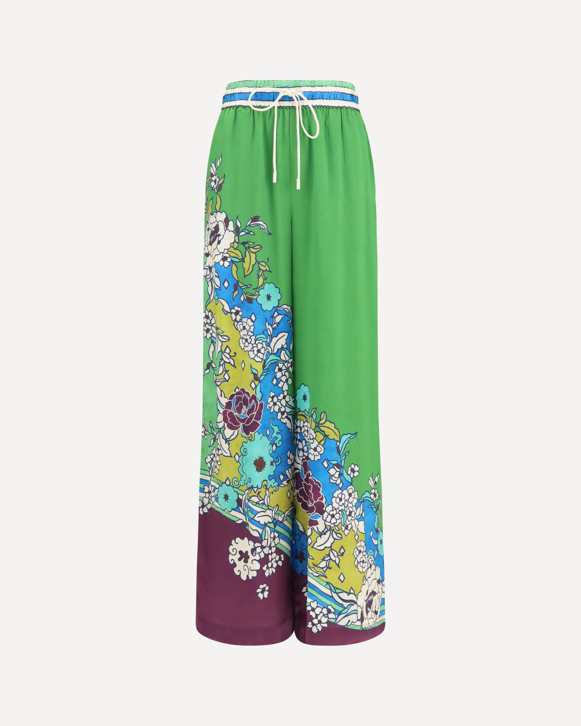 ALEMAIS Nanci silk Pants