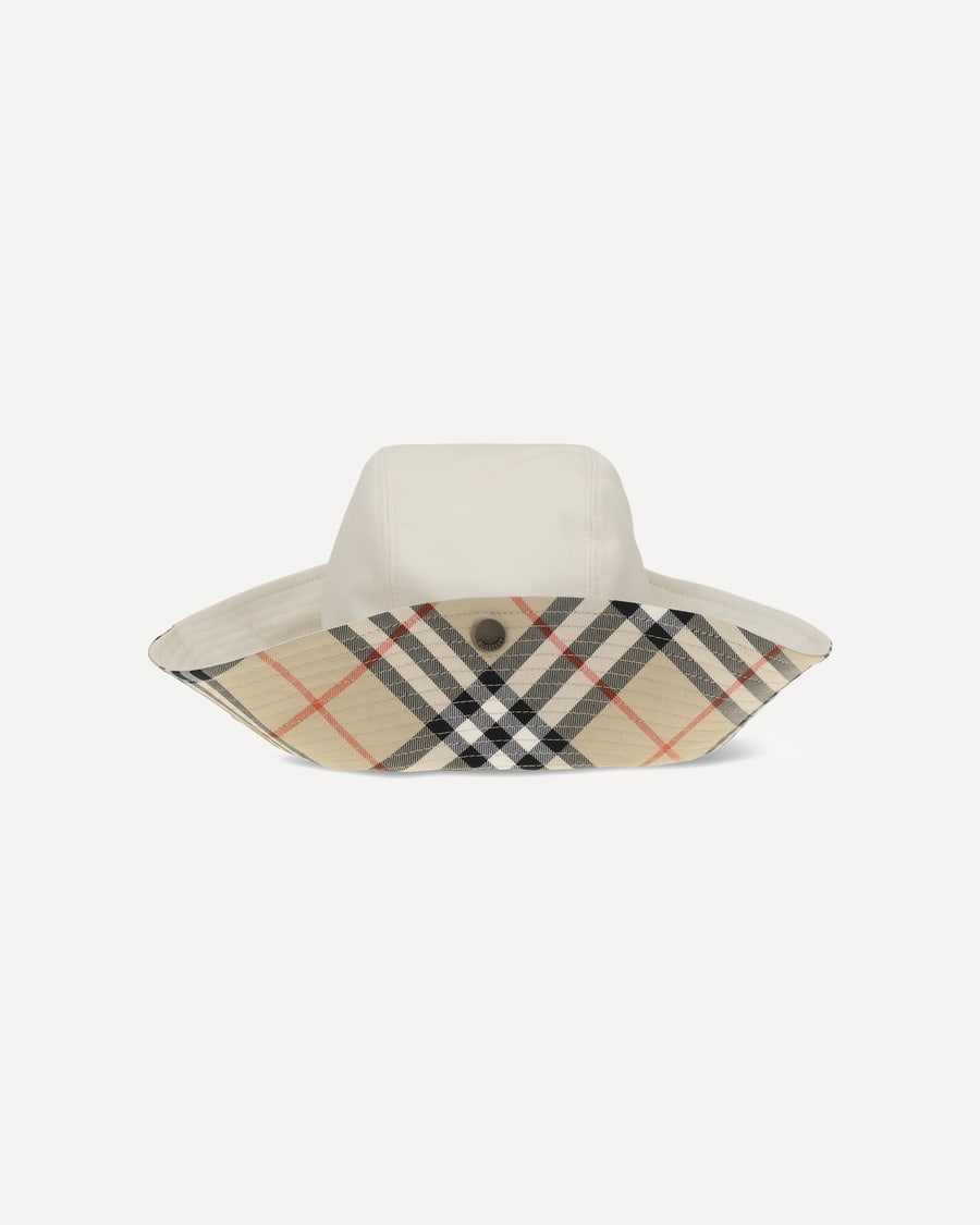 Burberry Check Bucket Hat, view 4