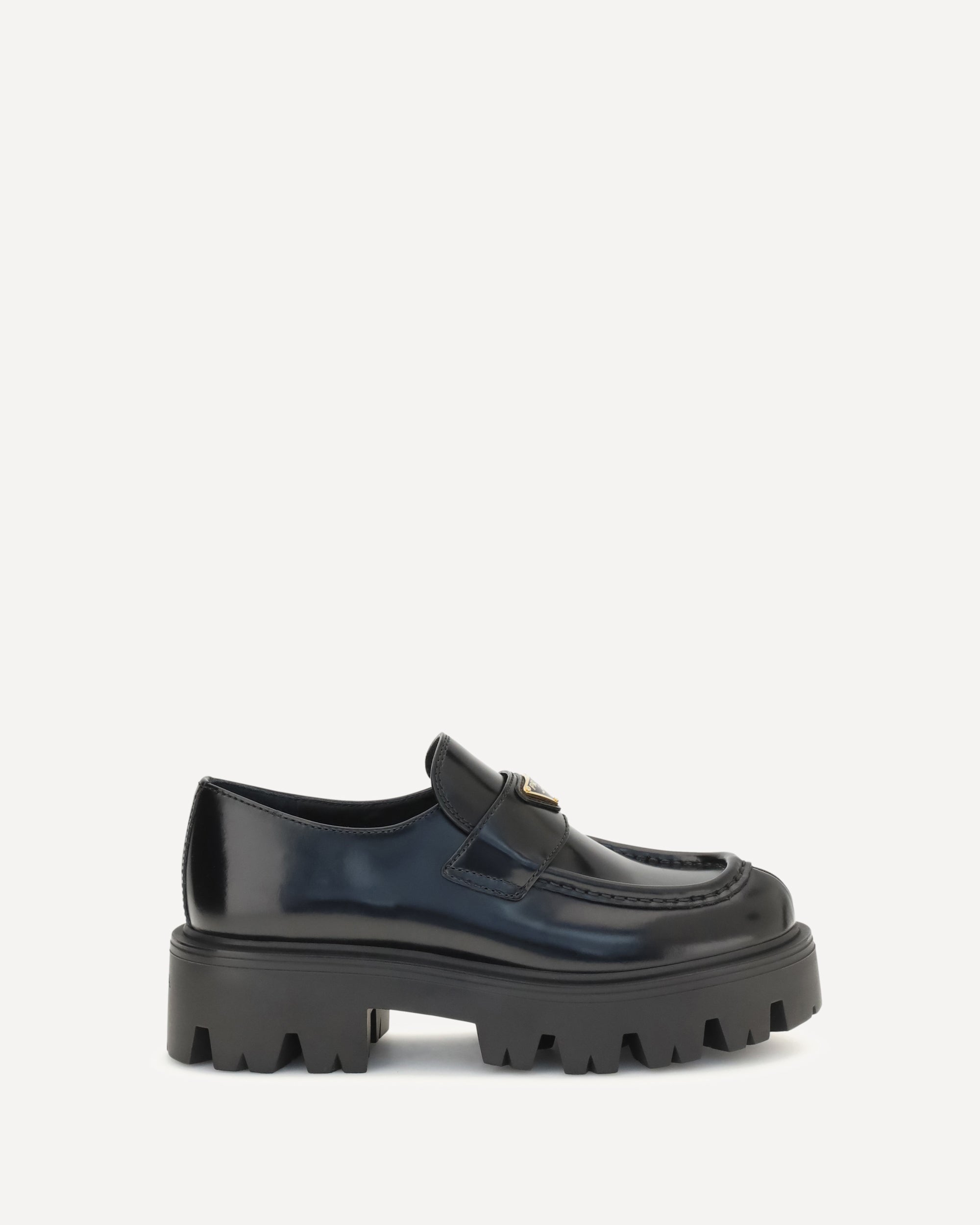 Prada Brushed leather Loafers