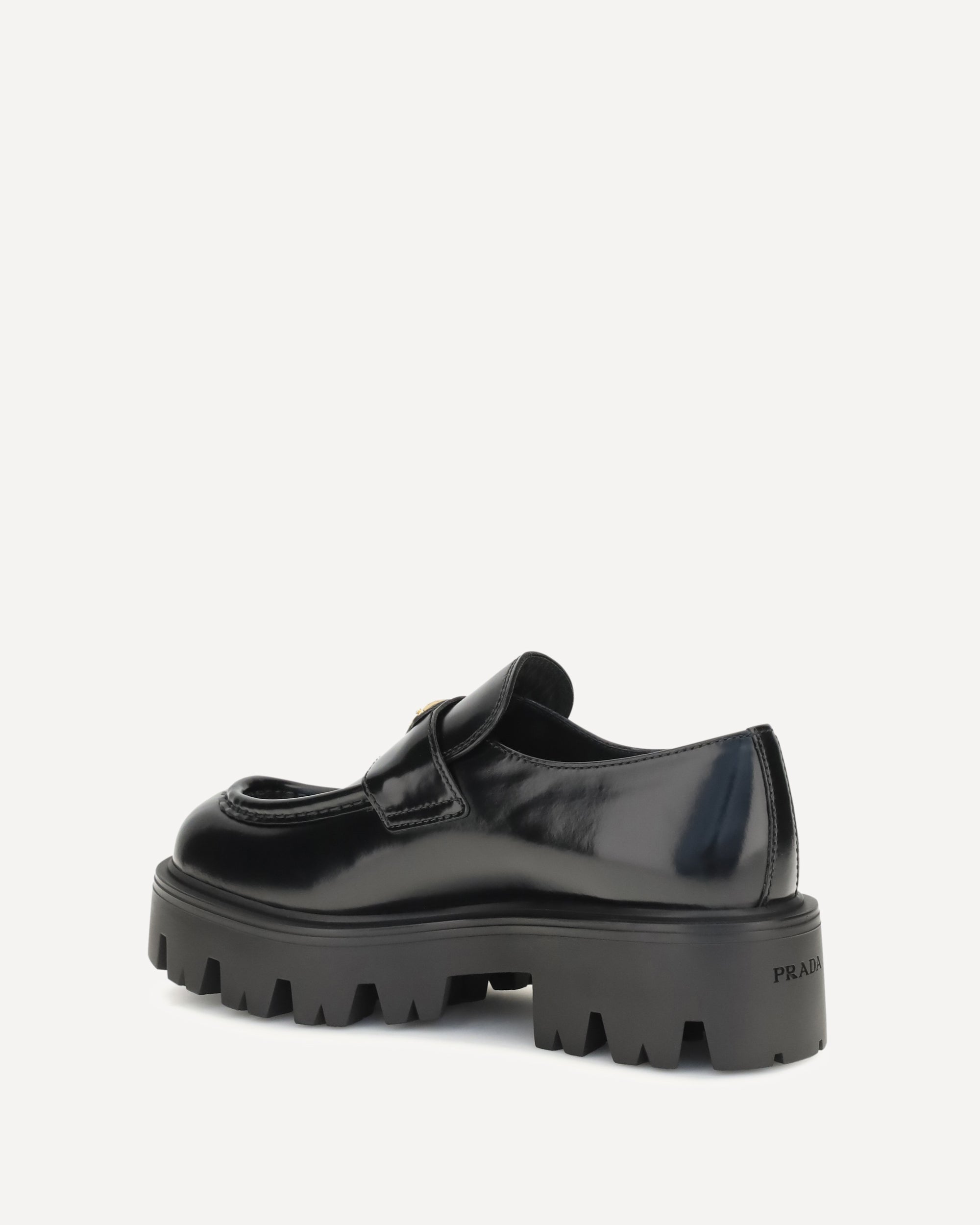 Prada Brushed leather Loafers, view 2