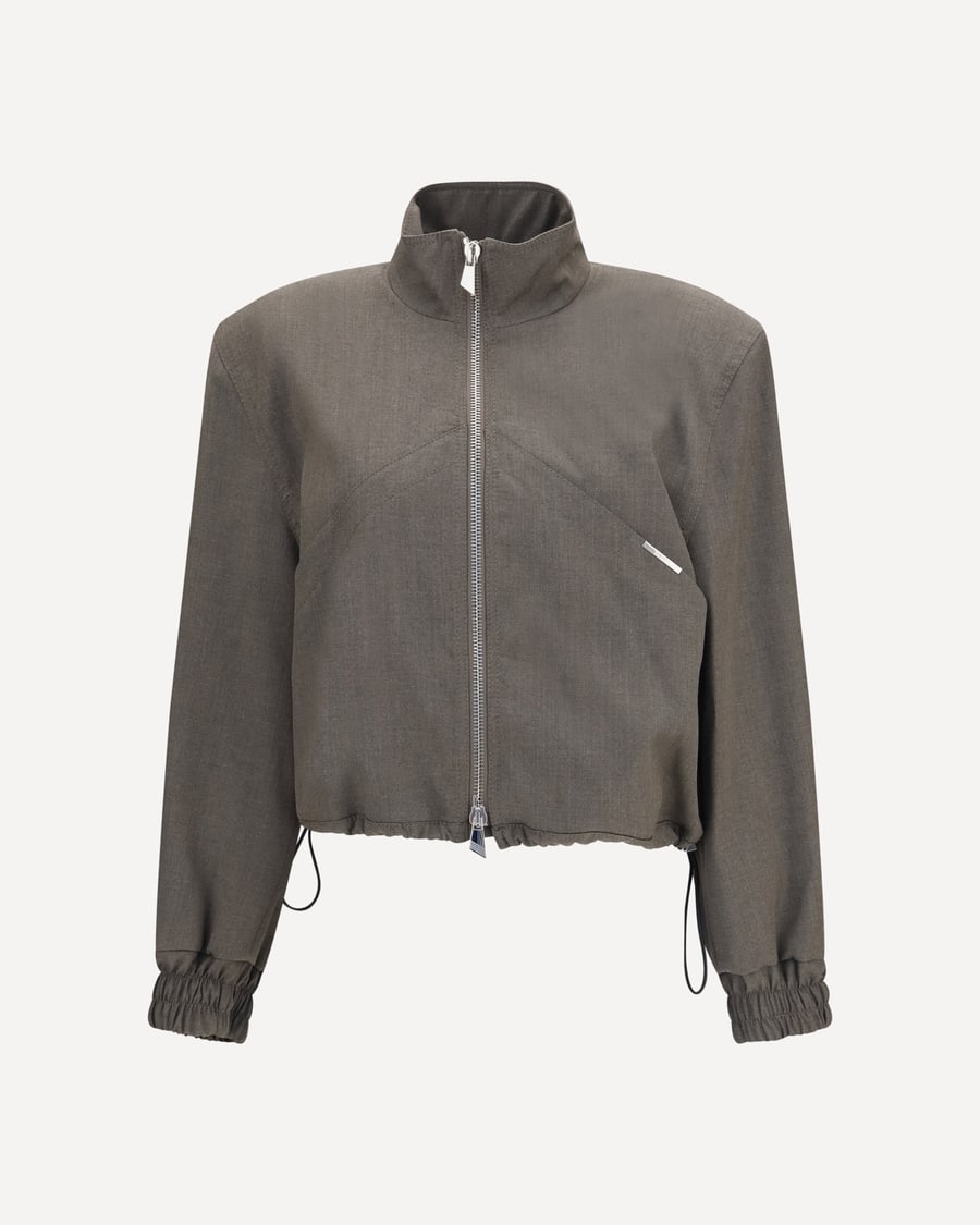 The Attico Wool-blend Bomber, view 3