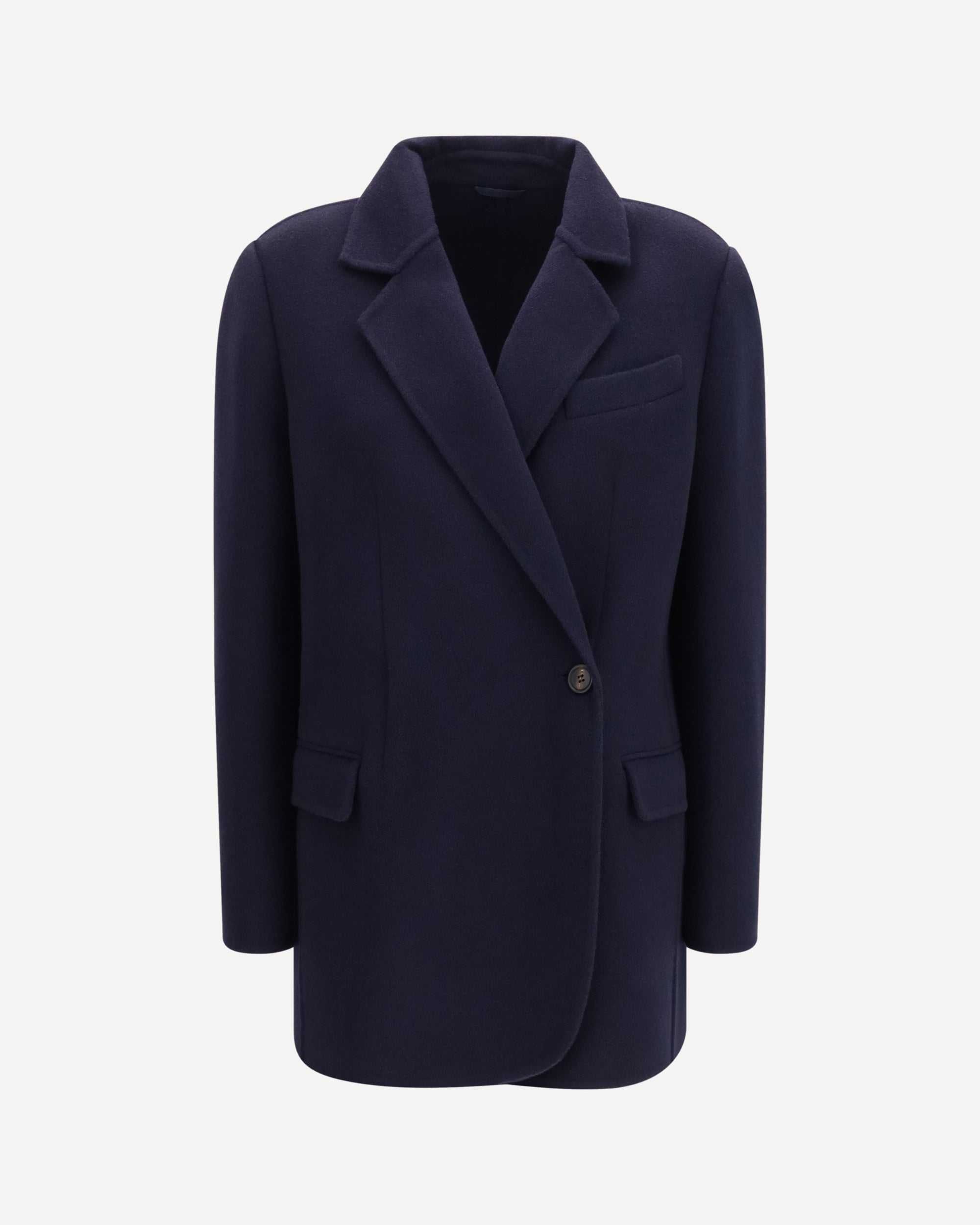Brunello Cucinelli Single-breasted wool and cashmere Jacket