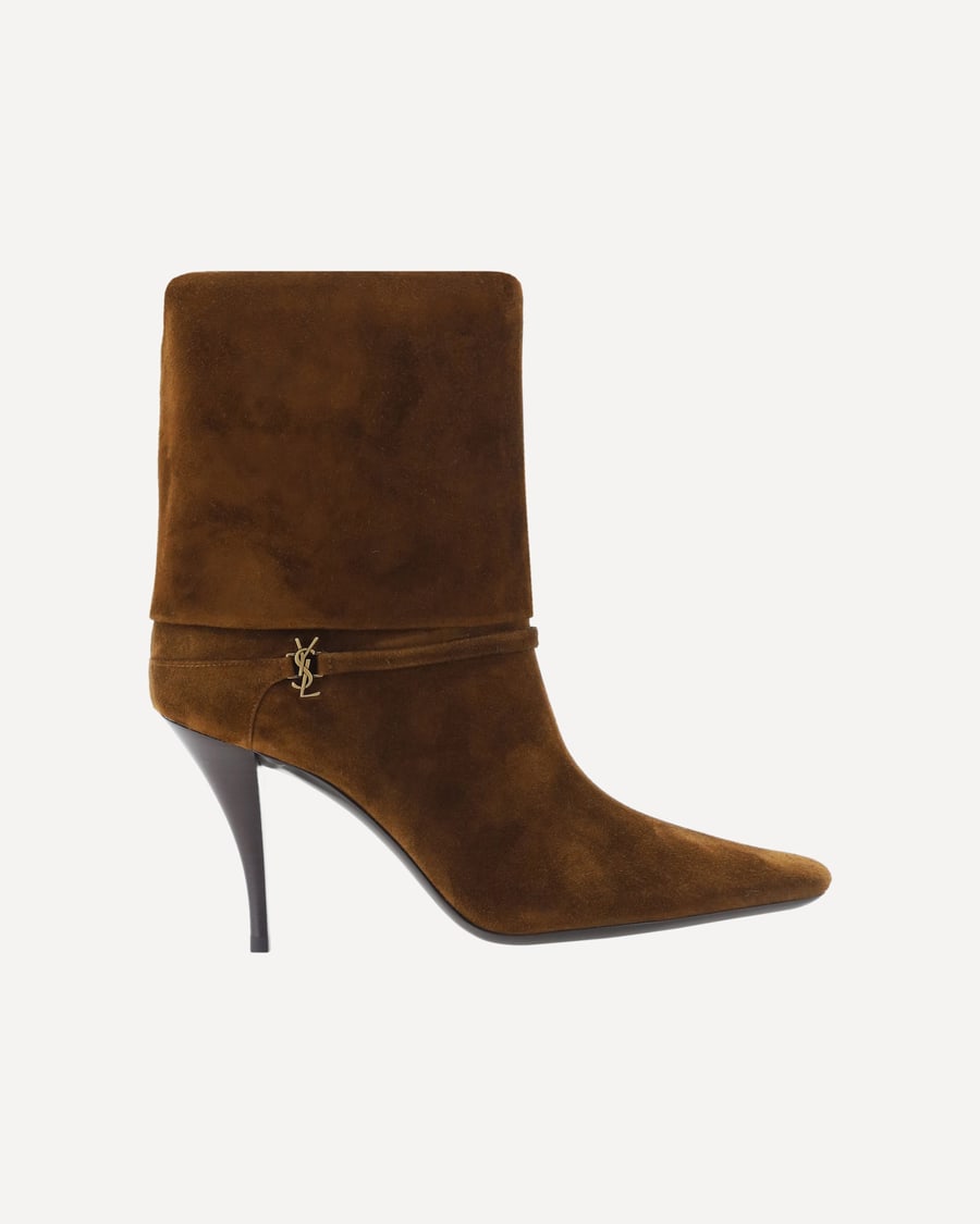 Saint Laurent Vicky Ankle Boots, view 3