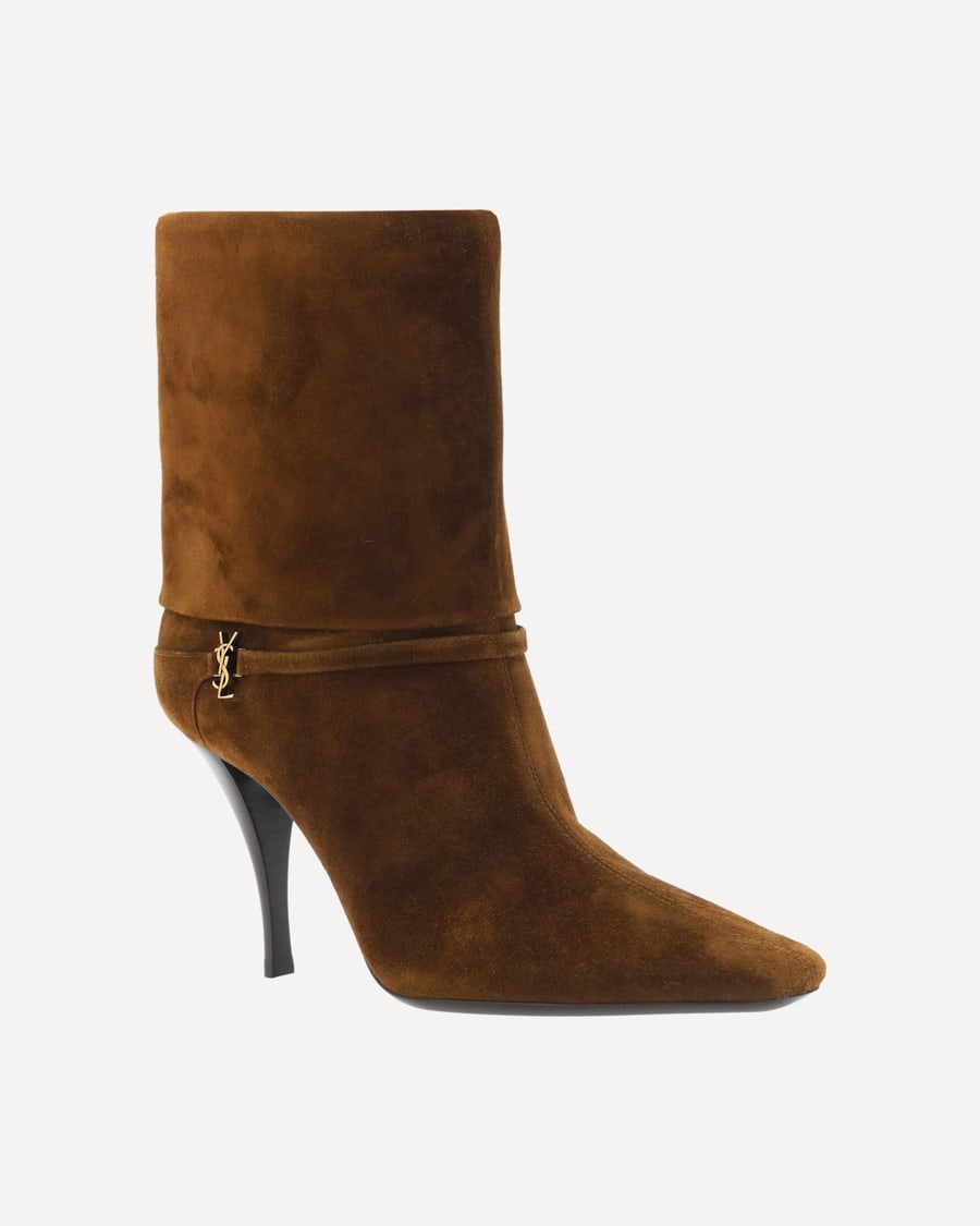 Saint Laurent Vicky Ankle Boots, view 4
