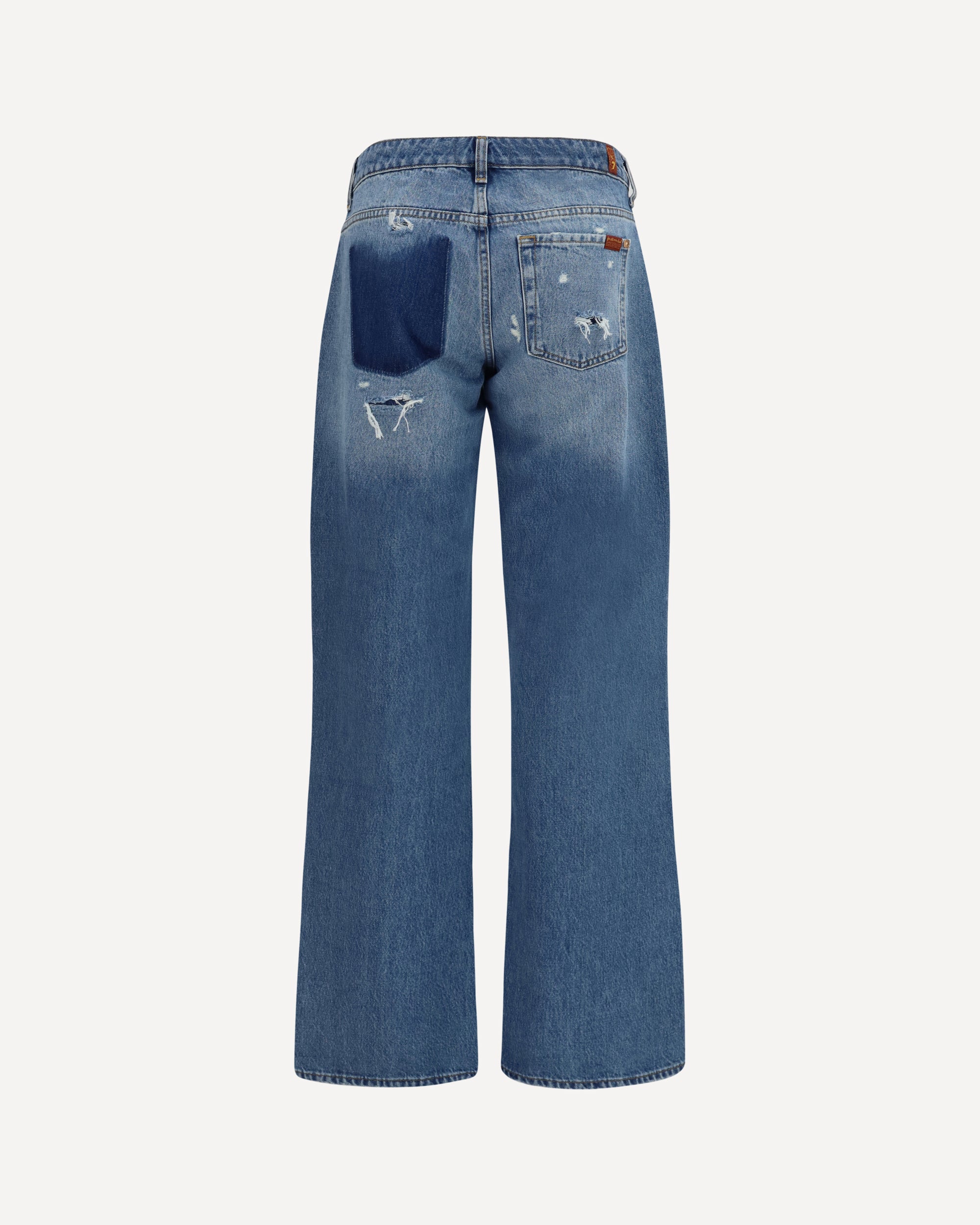 7FOR Straight-leg Jeans, view 2