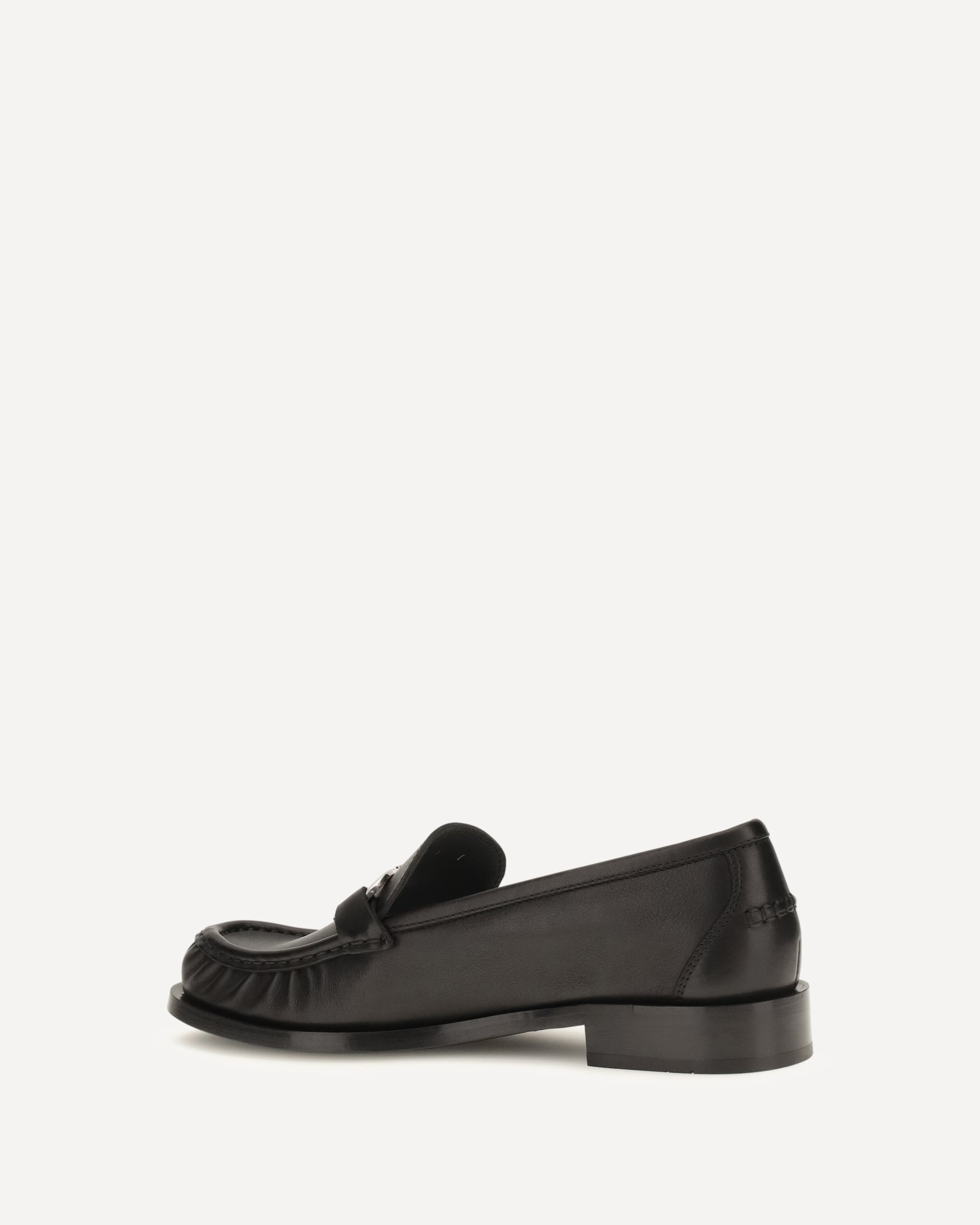Ferragamo Leather Loafers, view 2