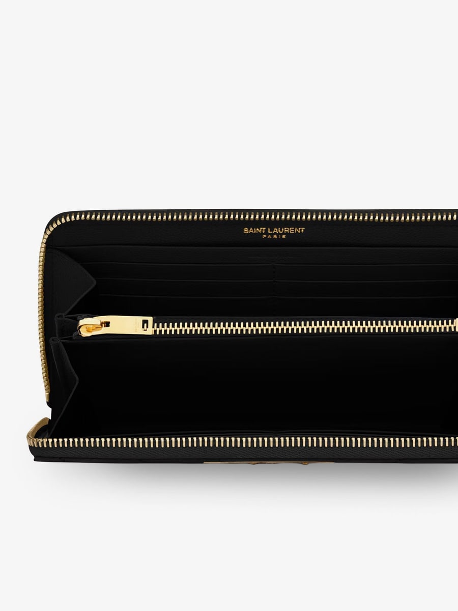 Saint Laurent Leather wallet, view 3