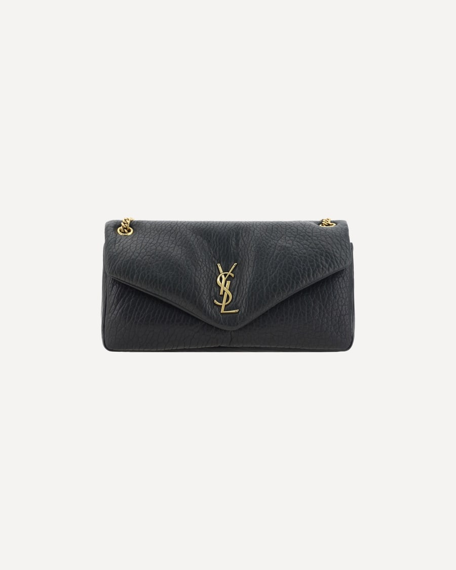 Saint Laurent Calypso Shoulder Bag, view 3