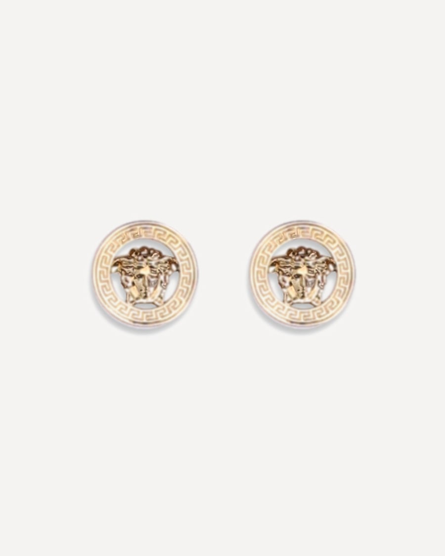 Versace Medusa stud Earrings, view 3