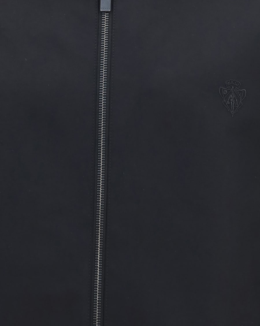 Gucci Reversible zip Jacket in cotton, view 7