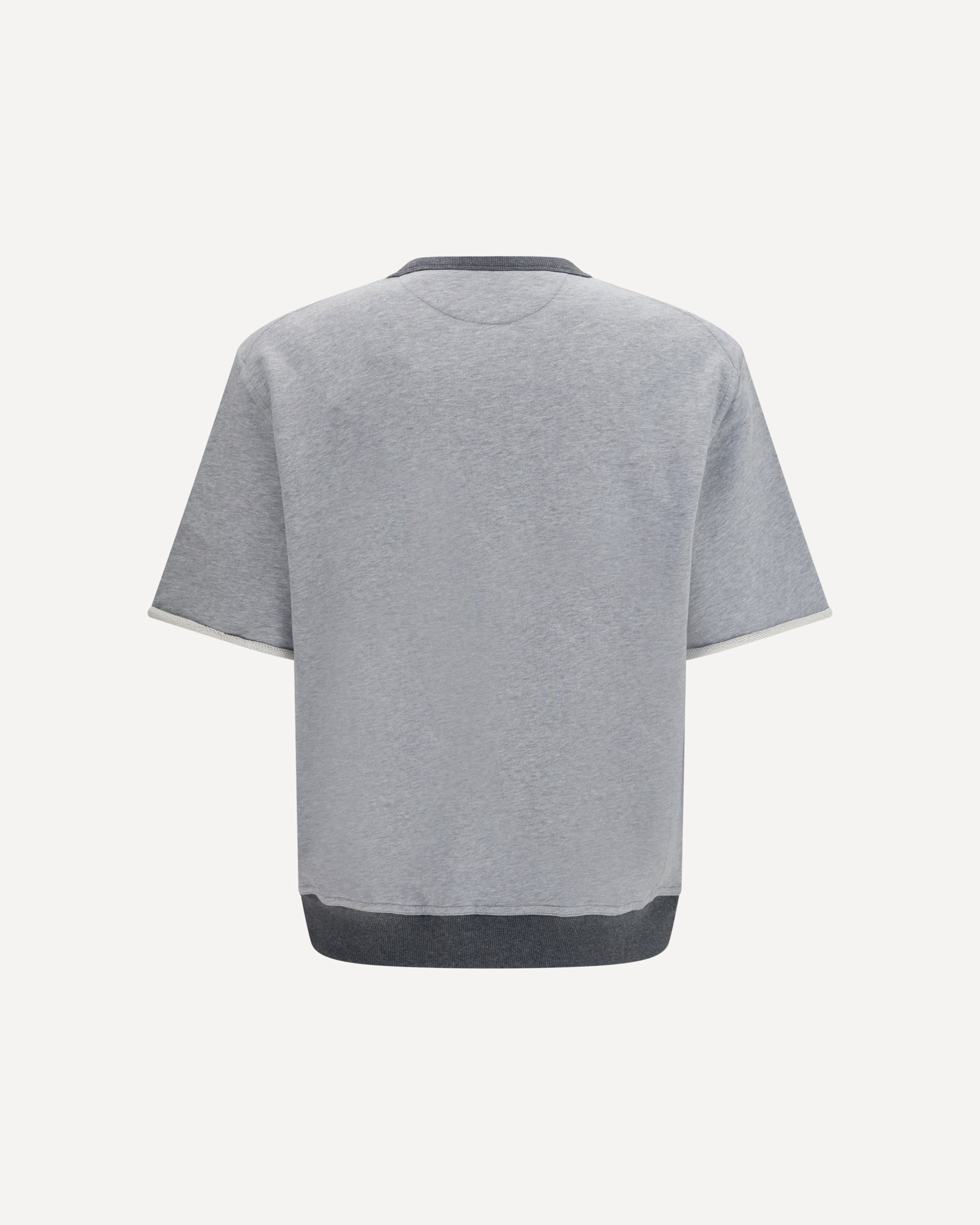 Brunello Cucinelli Melange fabric T-shirt, view 2