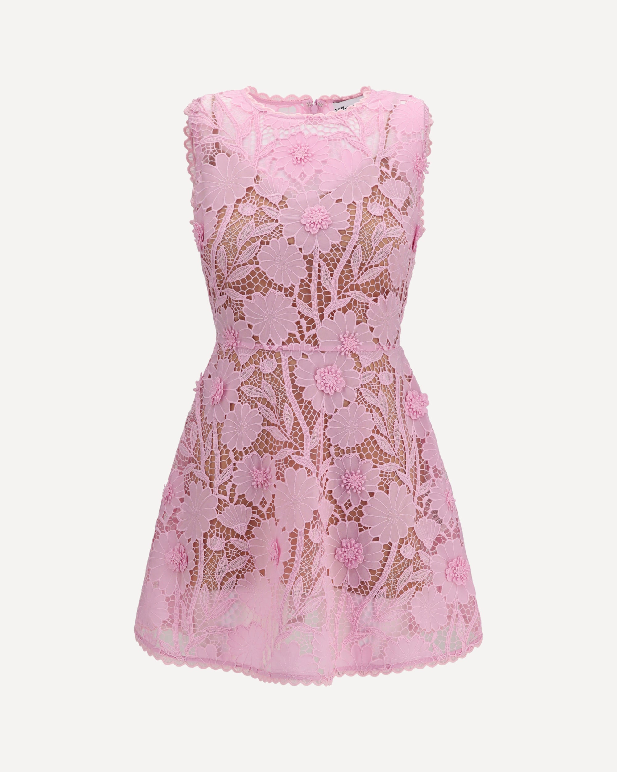 self-portrait Short lace Dress