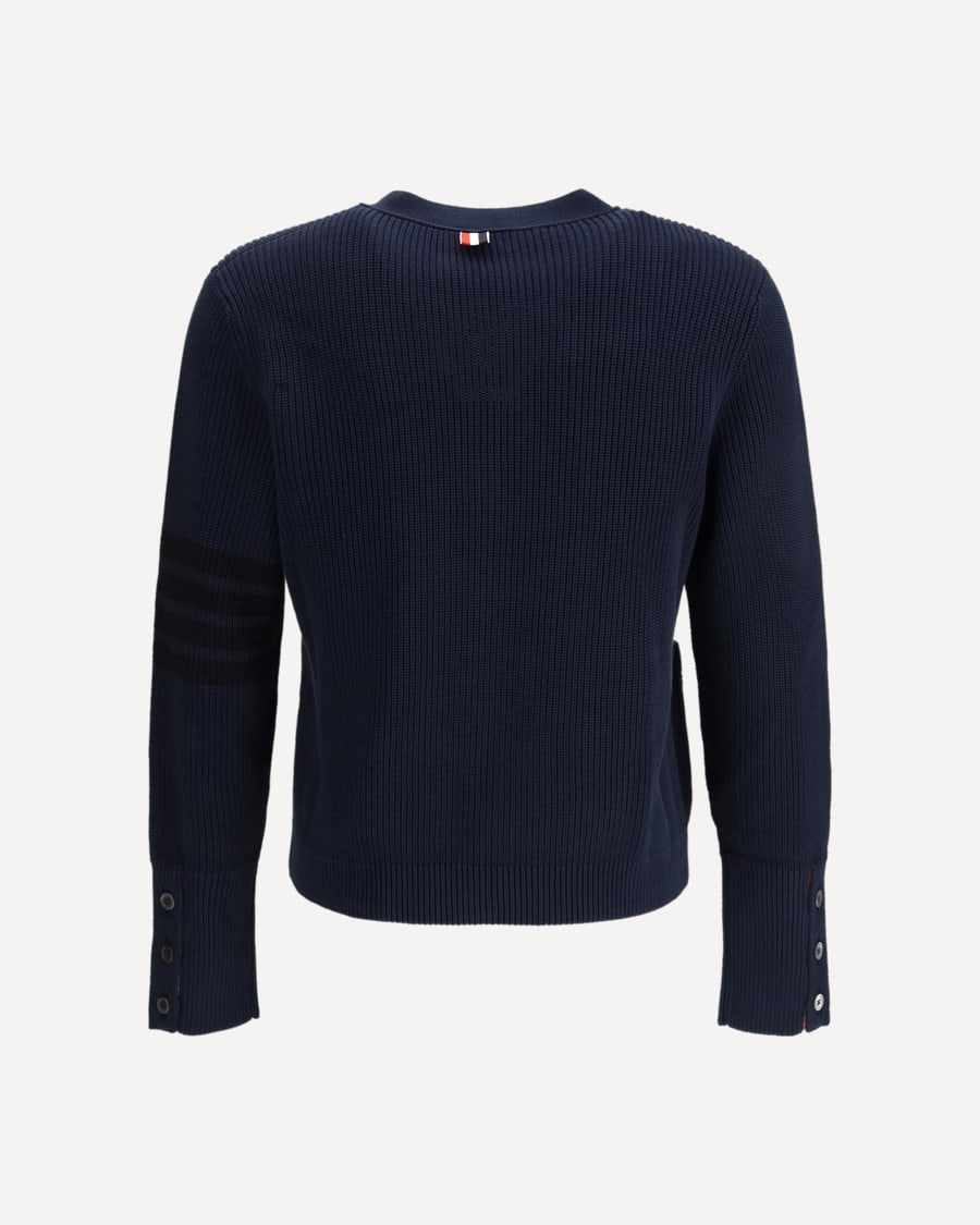 Thom Browne V-neck Cardigan, view 4