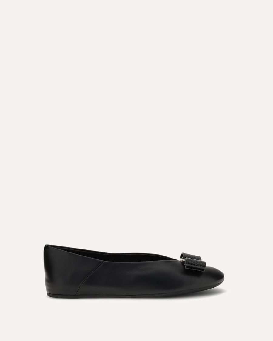 Ferragamo Vara Bow Ballerinas