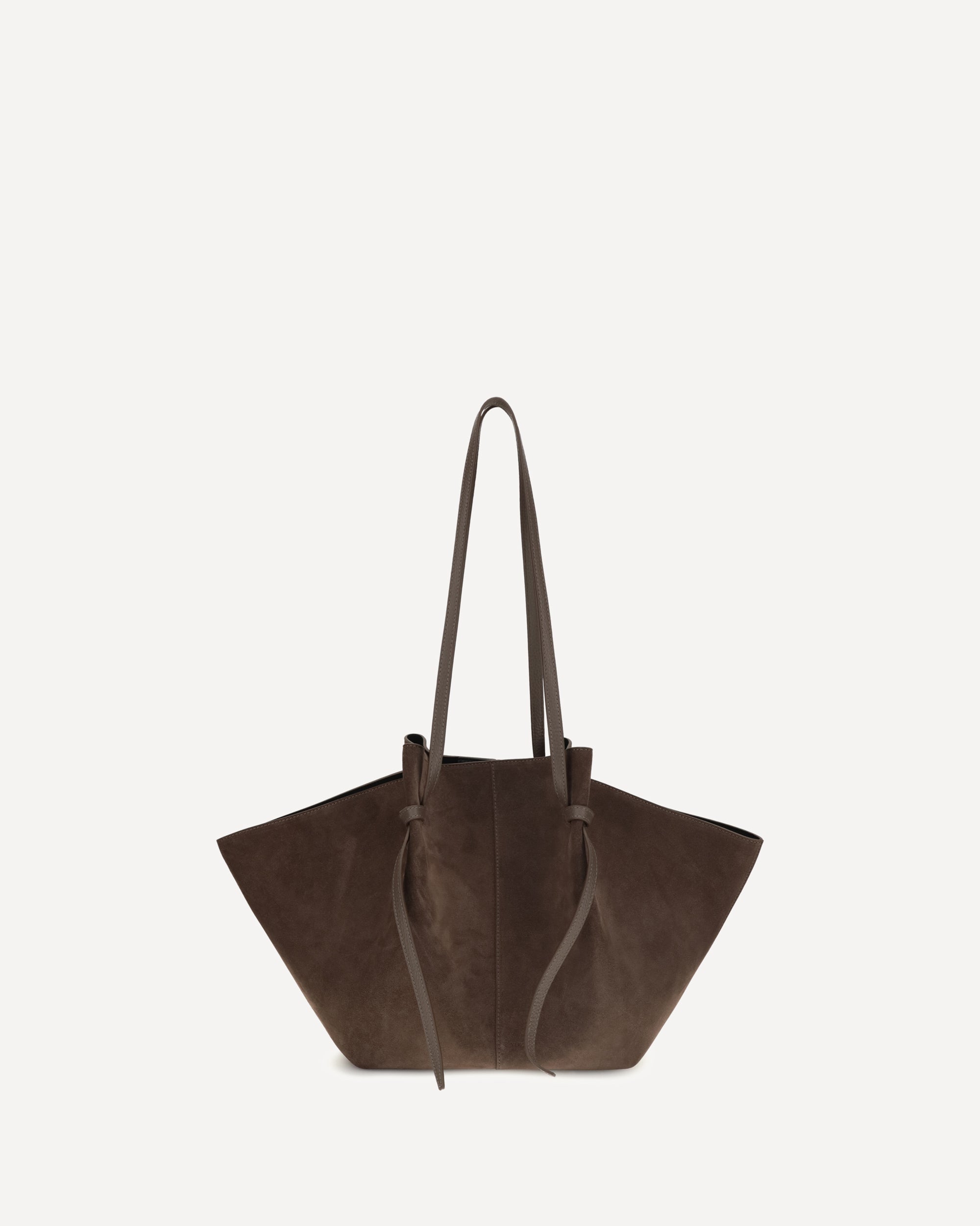 YUZEFI Mochi large suede Shoulder Bag