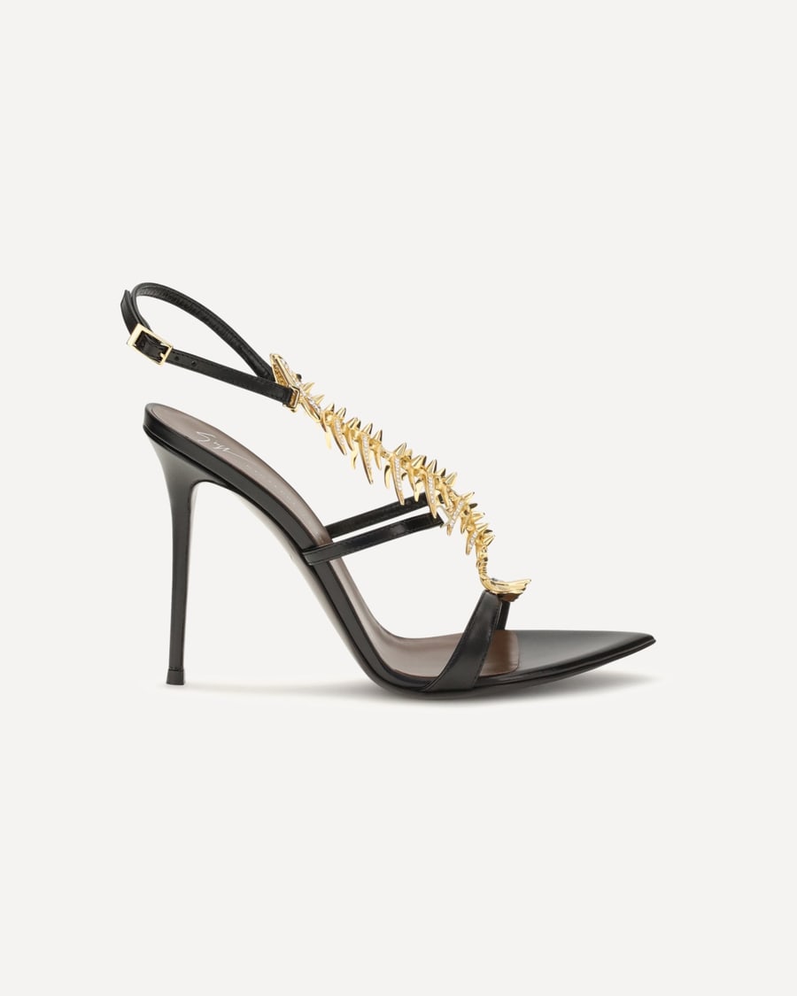 GIUSEPPE ZANOTTI Slim Sandals, view 3