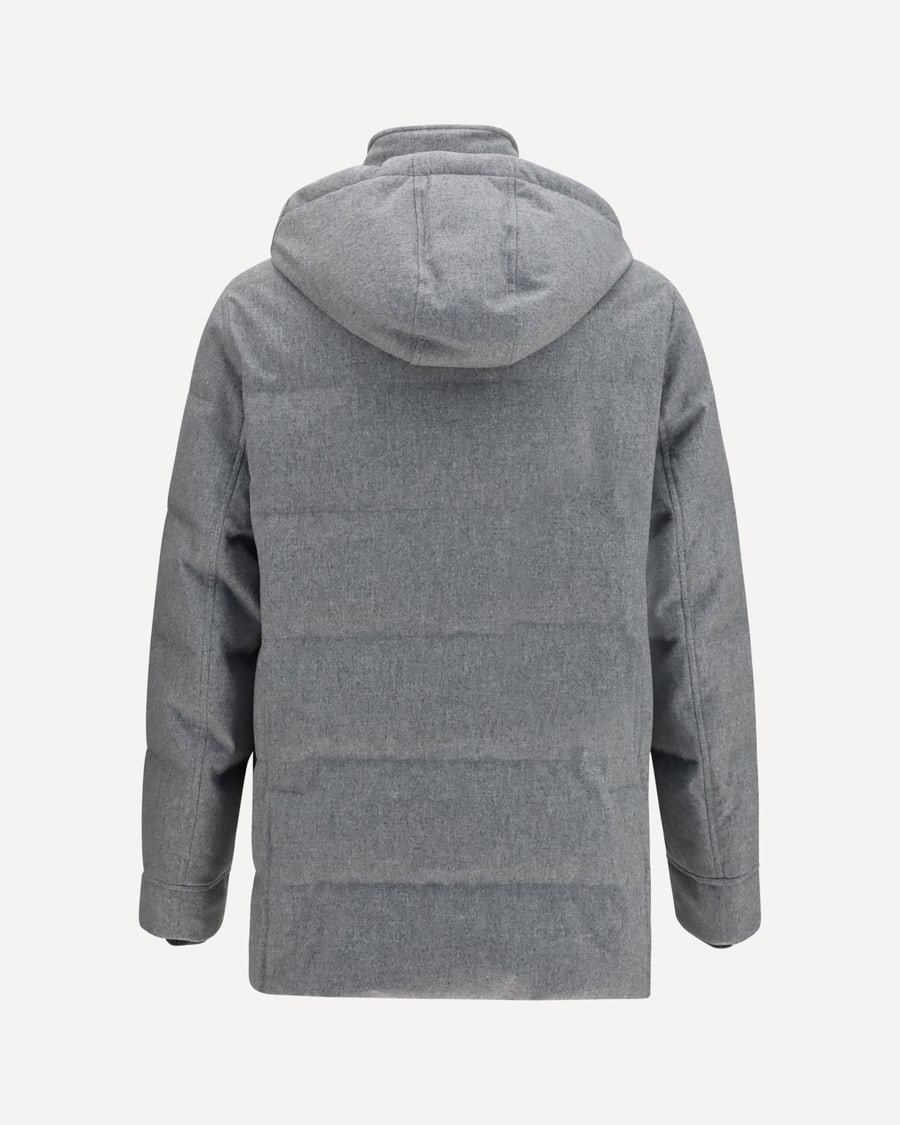 Brunello Cucinelli Cashmere Down Jacket, view 4