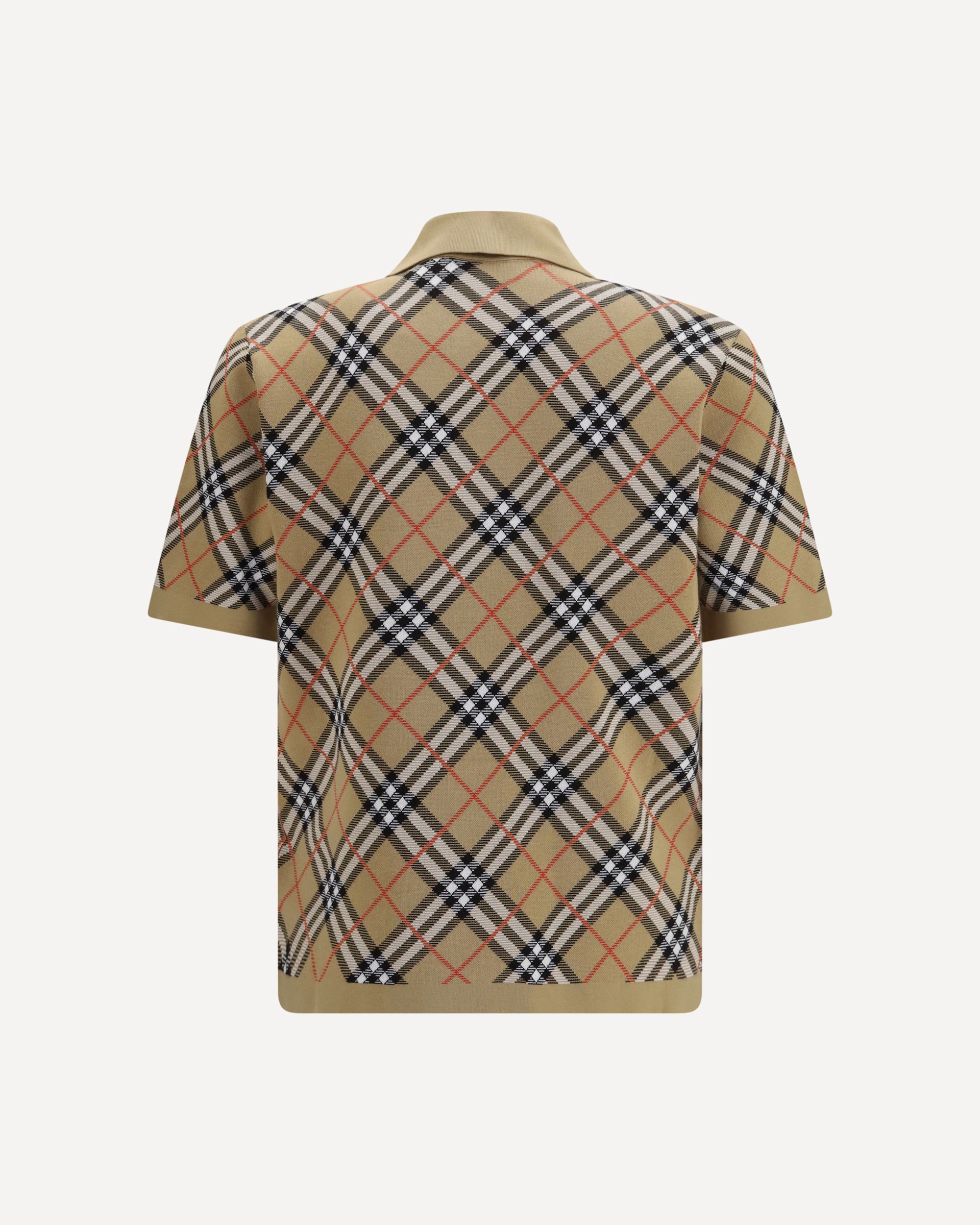 Burberry Check cotton blend Polo Shirt, view 2