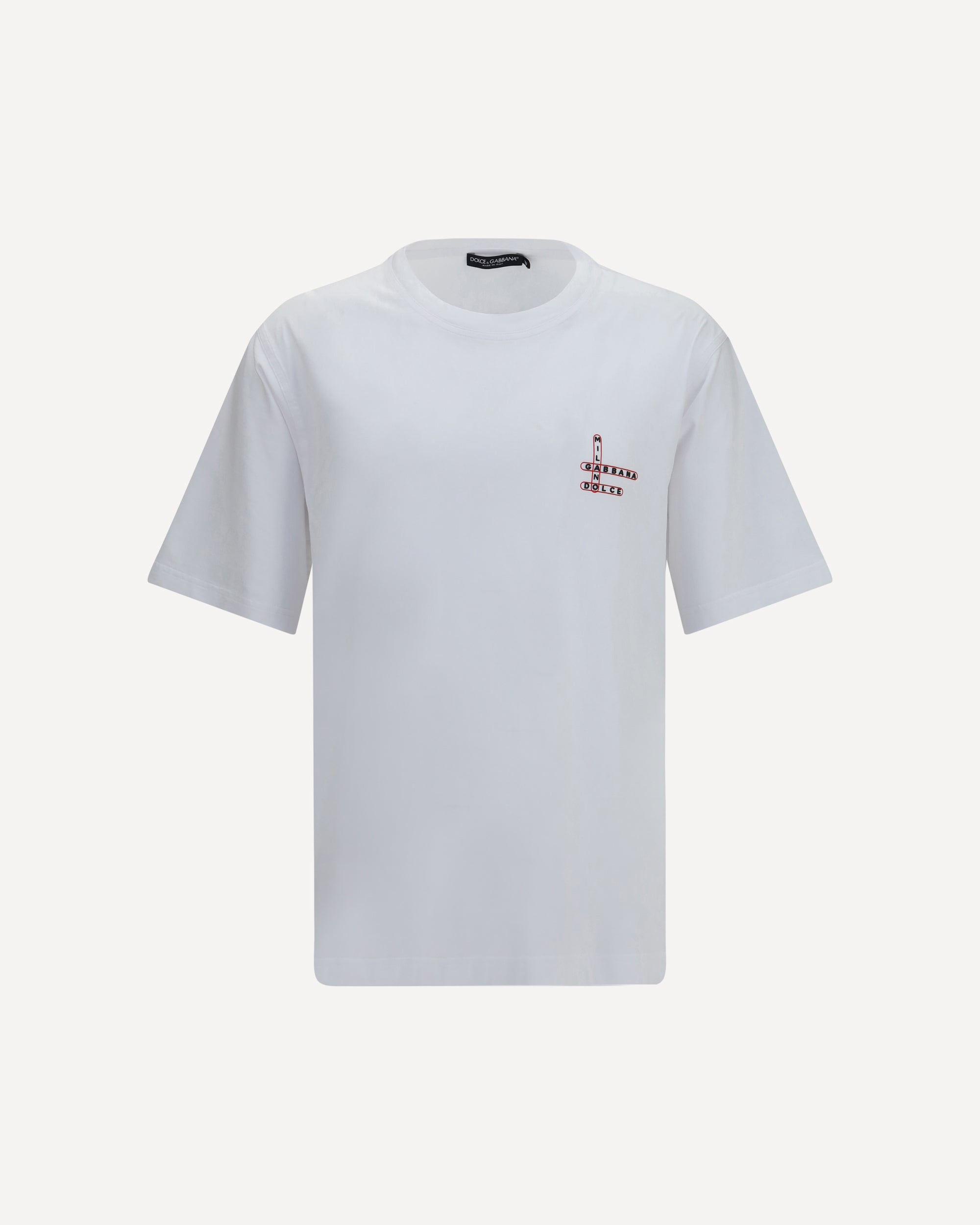 Dolce & Gabbana Cotton T-shirt with back print