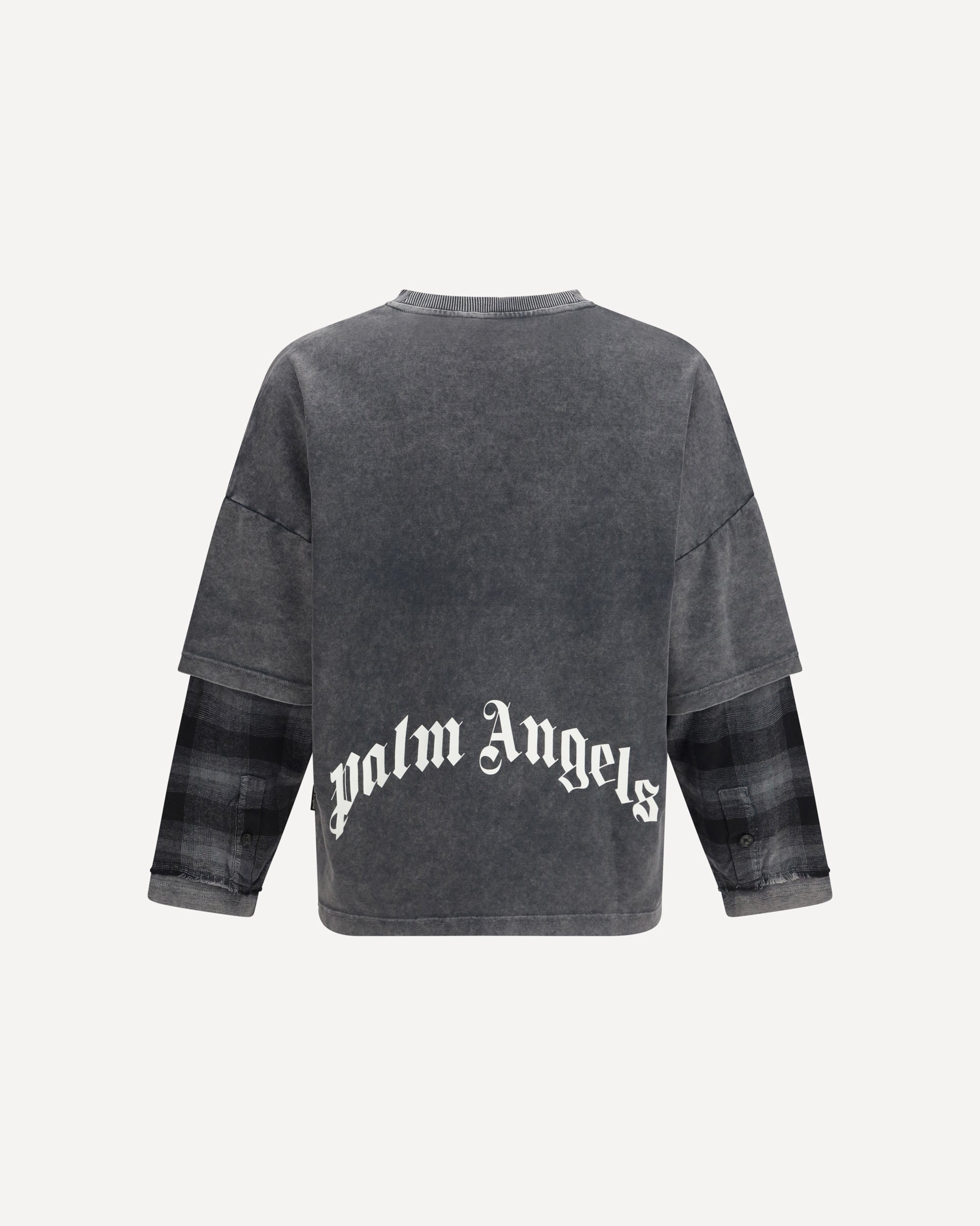 Palm Angels Skull double Long-Sleeved Shirt, view 2