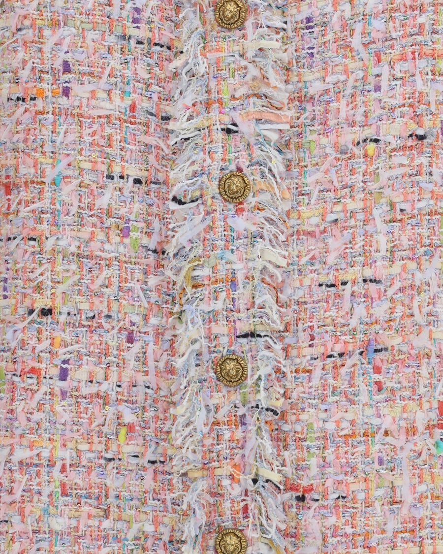 Balmain Tweed Shirt, view 5
