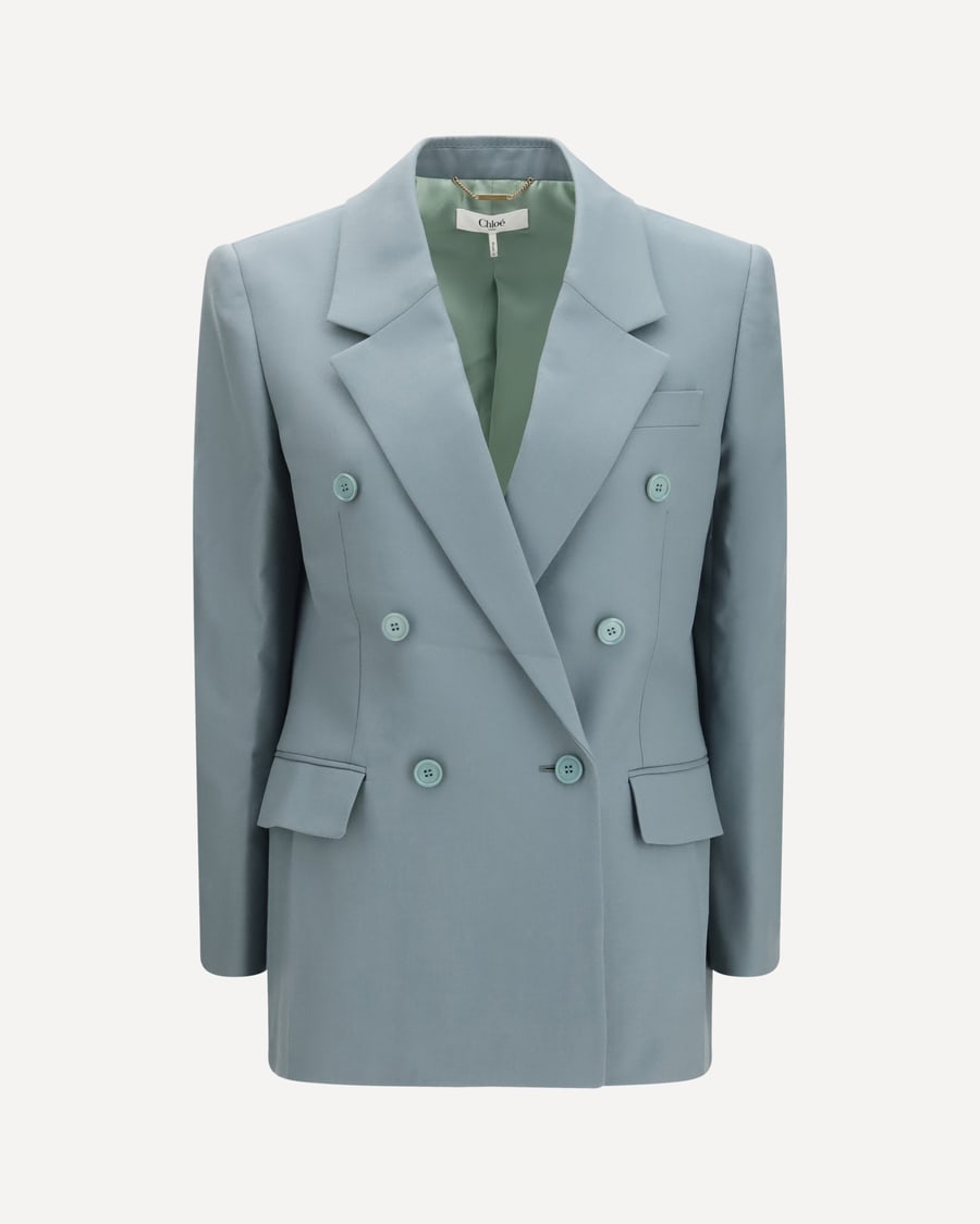 Chloé Double-breasted Blazer, view 3