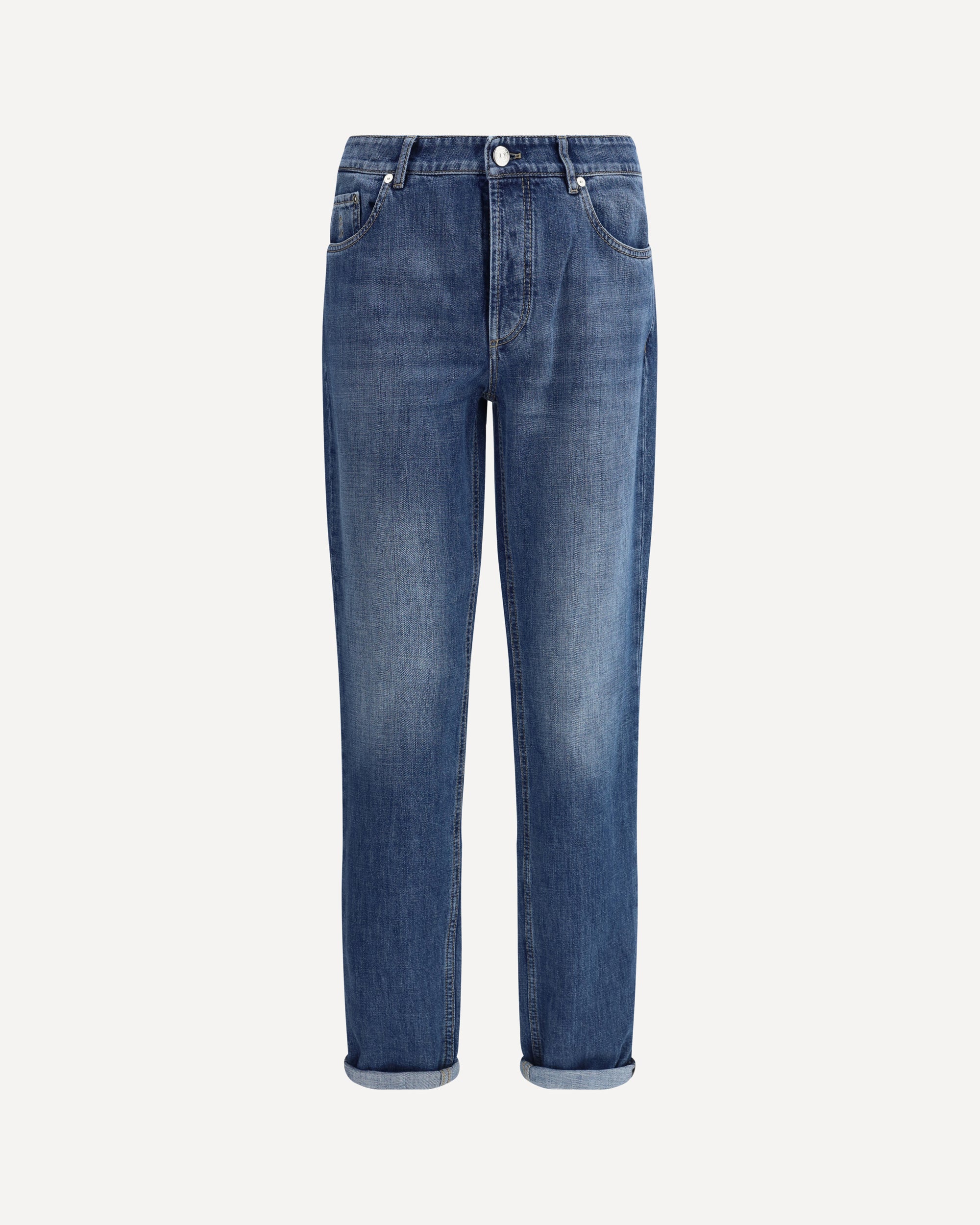 Brunello Cucinelli Cuffed Jeans
