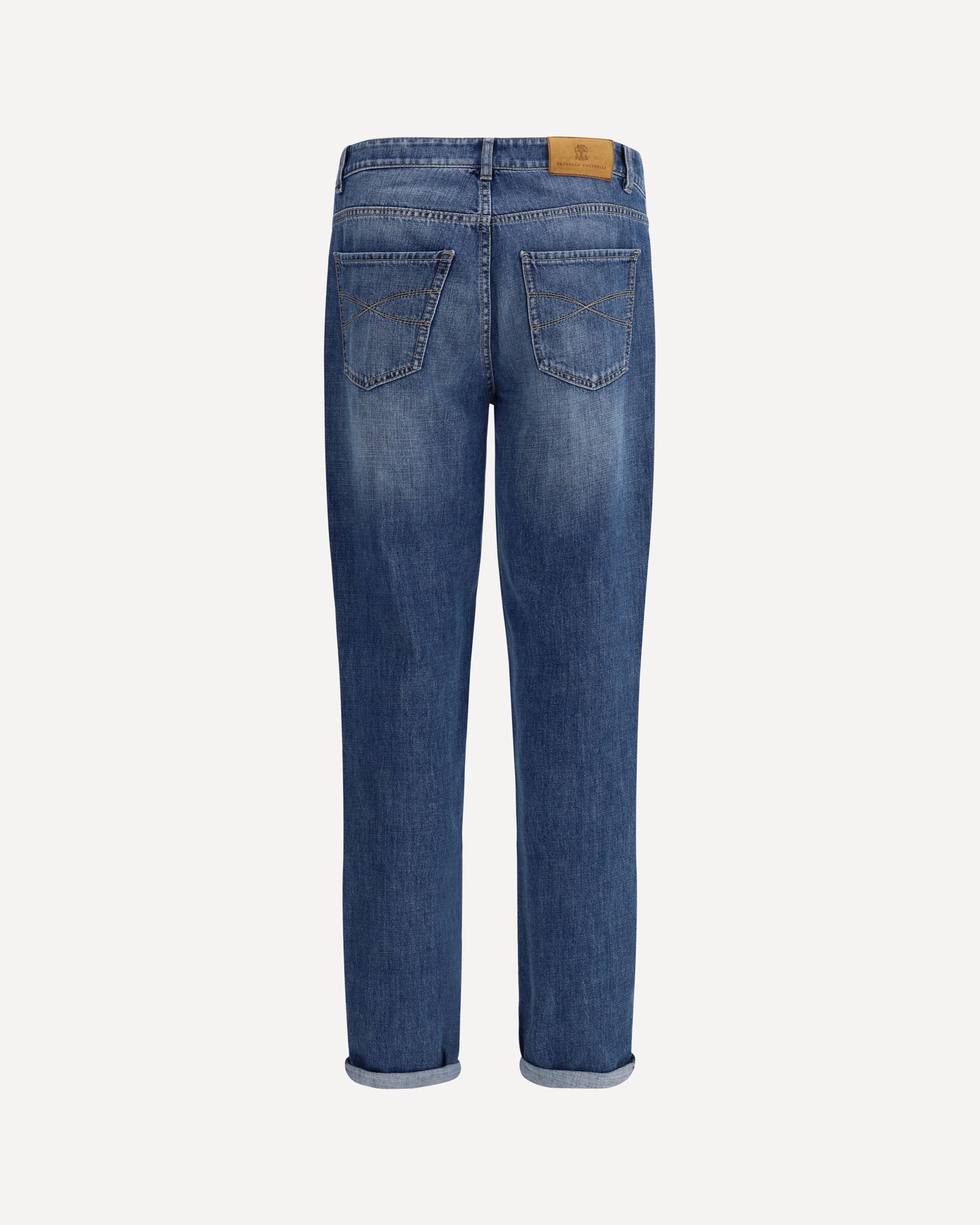 Brunello Cucinelli Cuffed Jeans, view 2